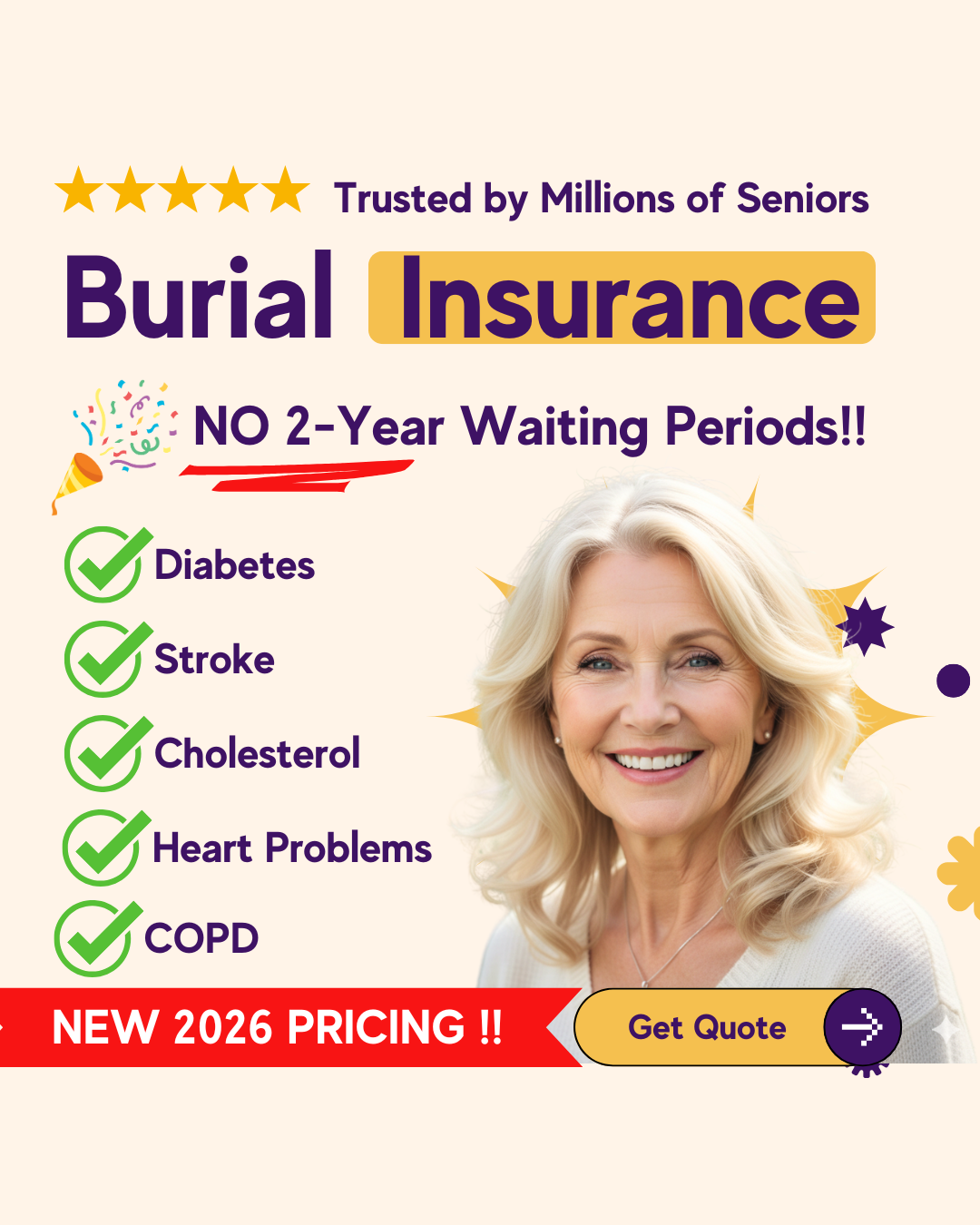 Golden Years Protection Facebook ad