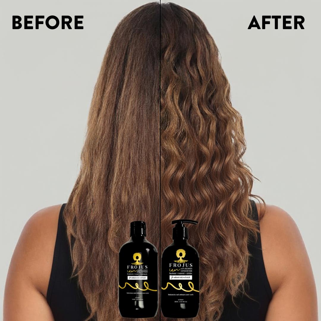 Frojus - Curly Hair Products Facebook ad: Your best curls start here.