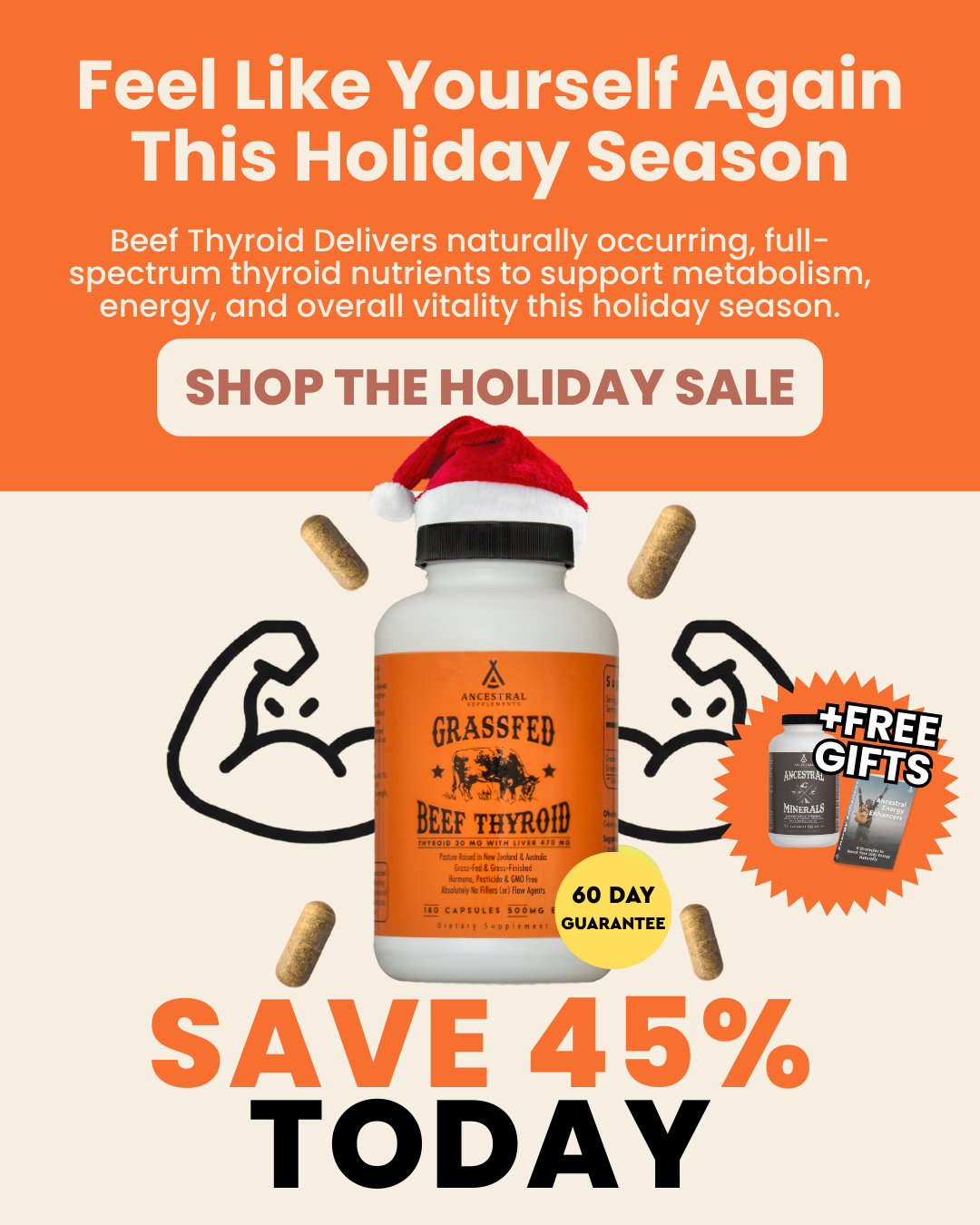 Ancestral Supplements Facebook ad