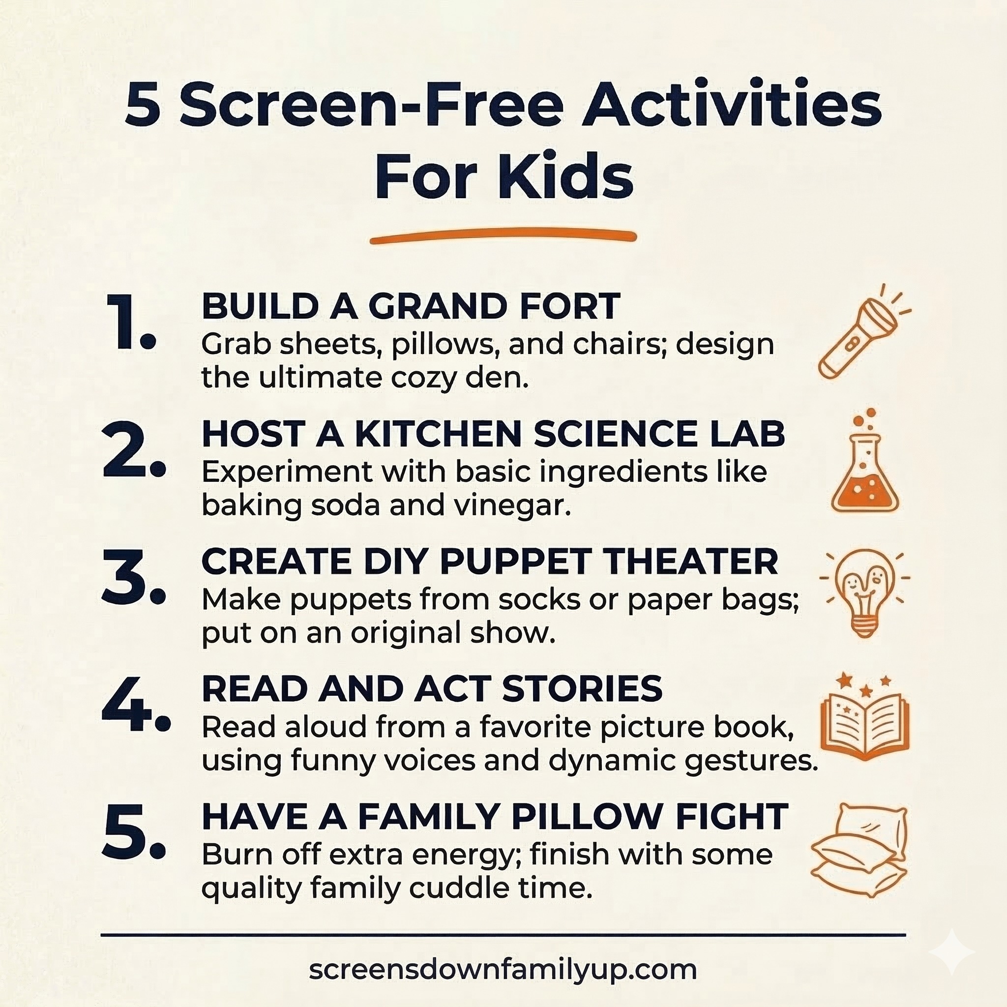 Screens Down, Family Up Facebook ad: I’m bored doesn’t have to mean give me…