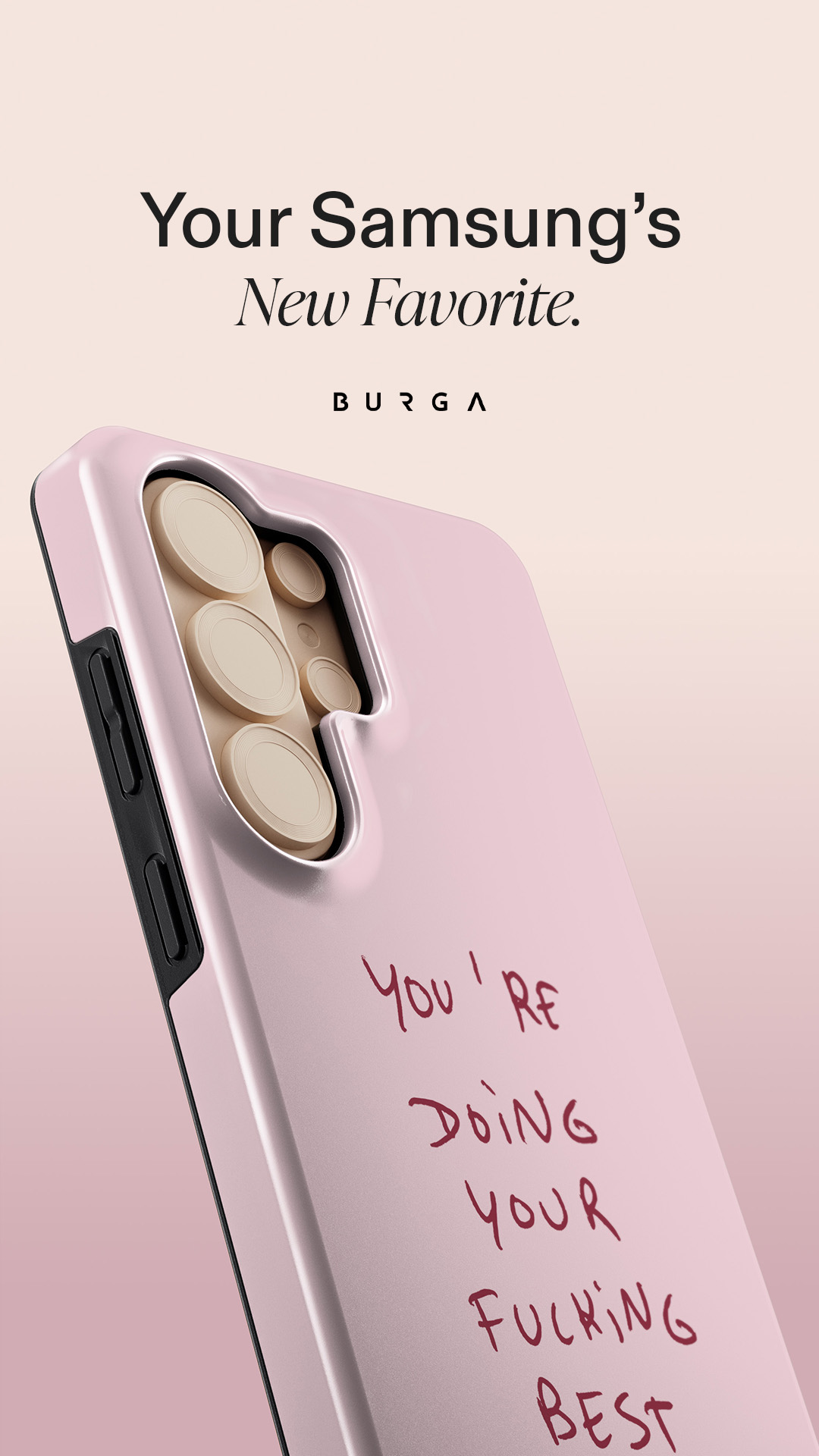BURGA Cases Facebook ad