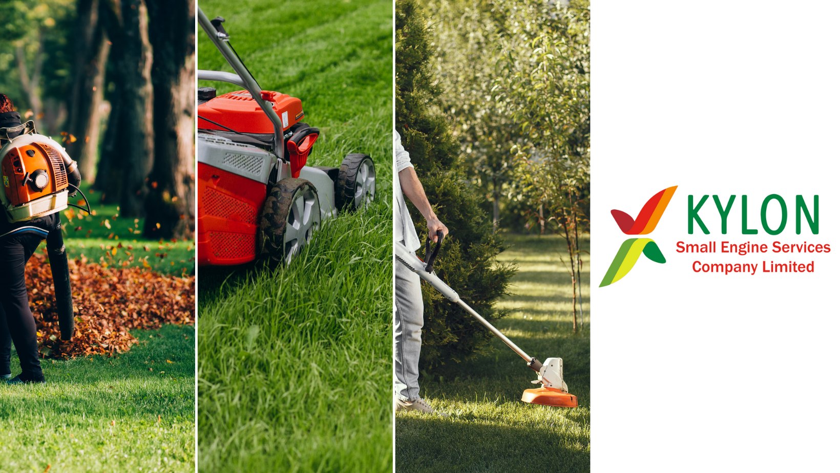 Kylon Small Engine Services Company Ltd Facebook ad: We service and sell new equipment along with…