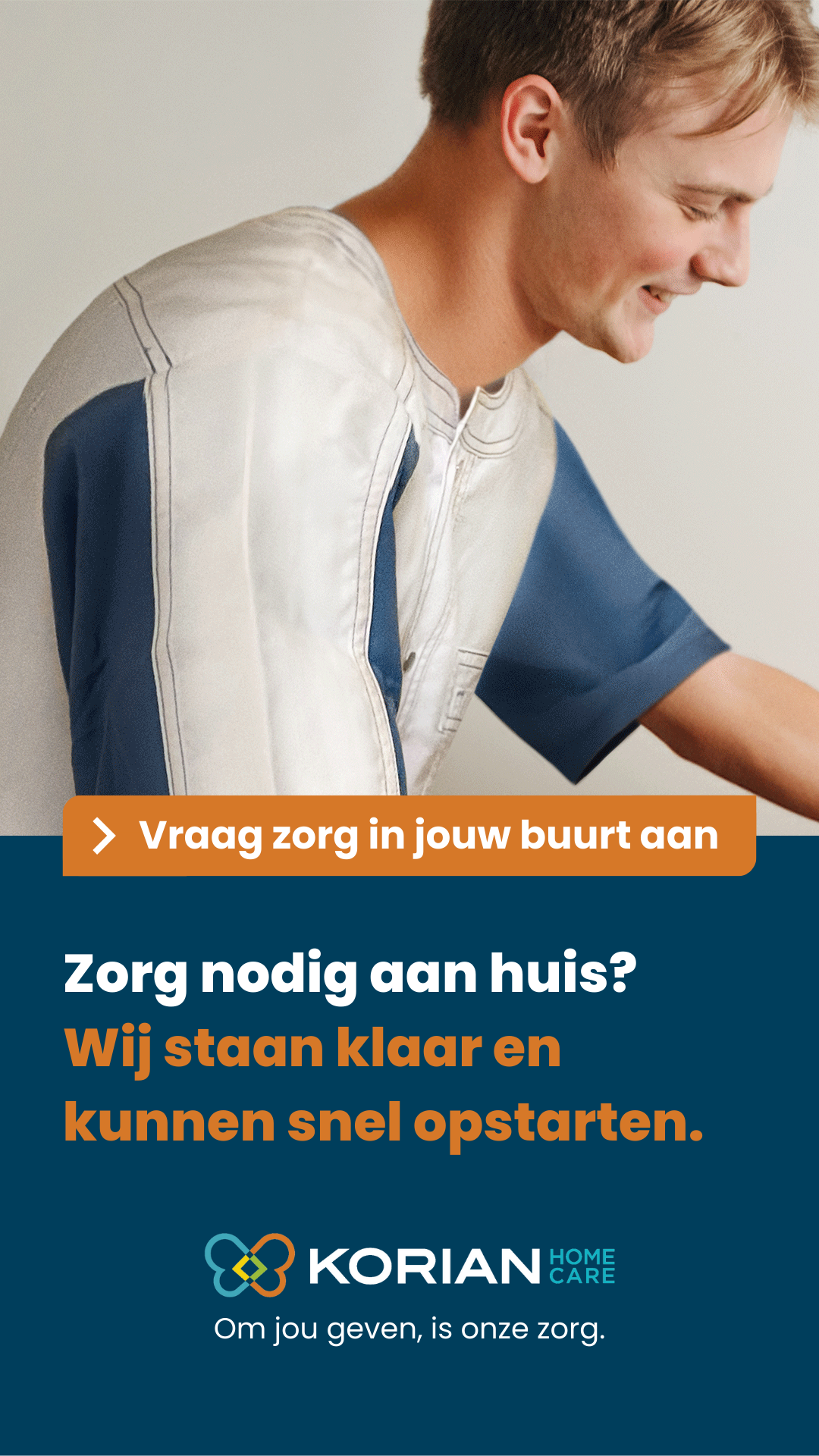 Korian Home Care Facebook ad
