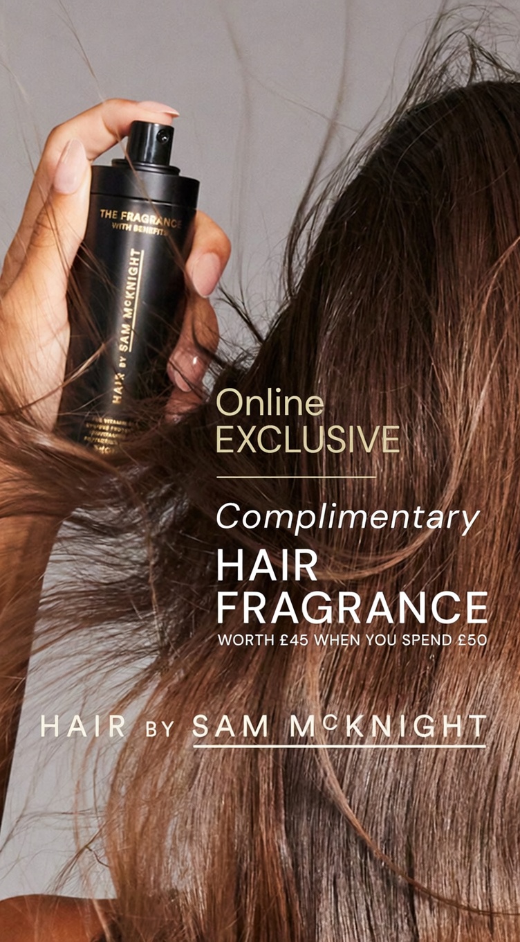Hair by Sam McKnight Facebook ad