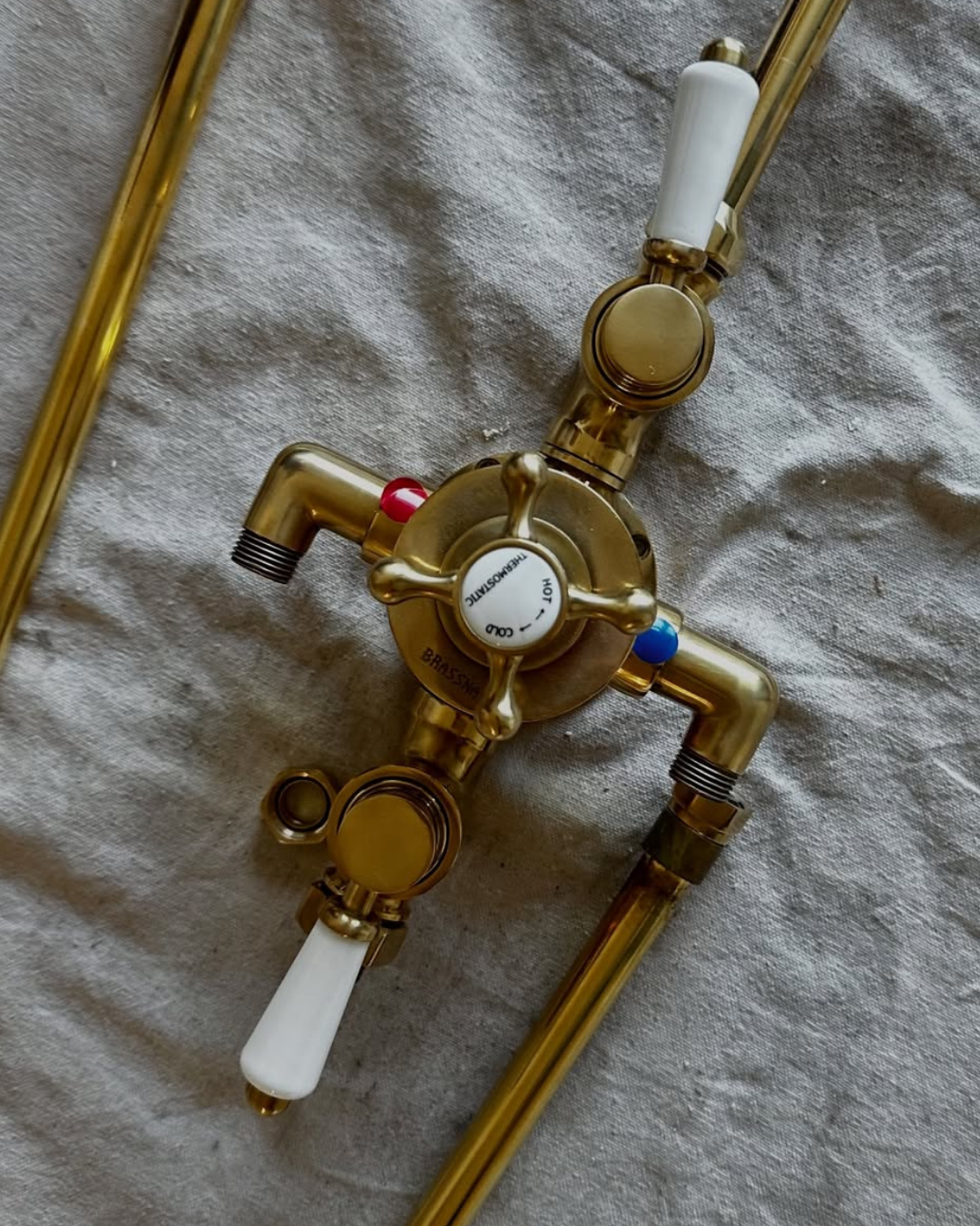 Brassna Facebook ad: 100% Solid Brass. Heavy & Durable.