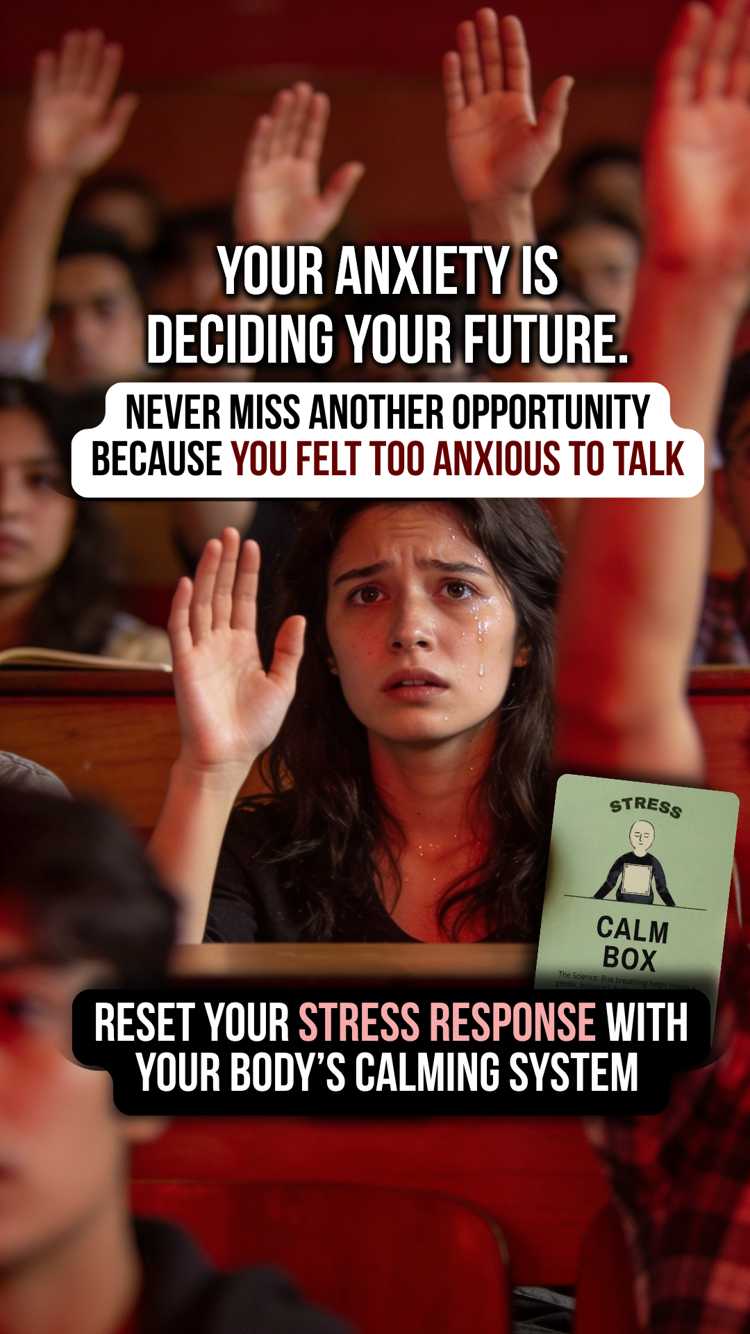 Inhalo Facebook ad: Find Calm in 1-3 Minutes With Your Breathwork Pocket Cards