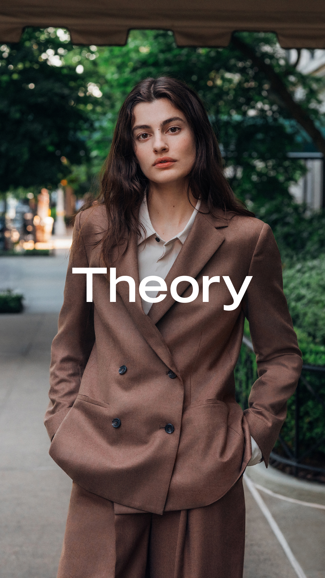 Theory Facebook ad