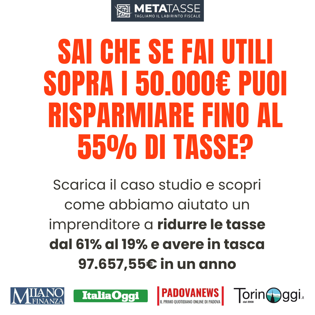 Metatasse Facebook ad: Consulenza Fiscale in Omaggio