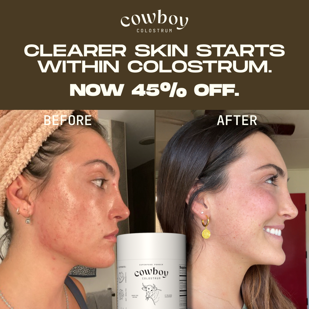 Cowboy Colostrum Facebook ad
