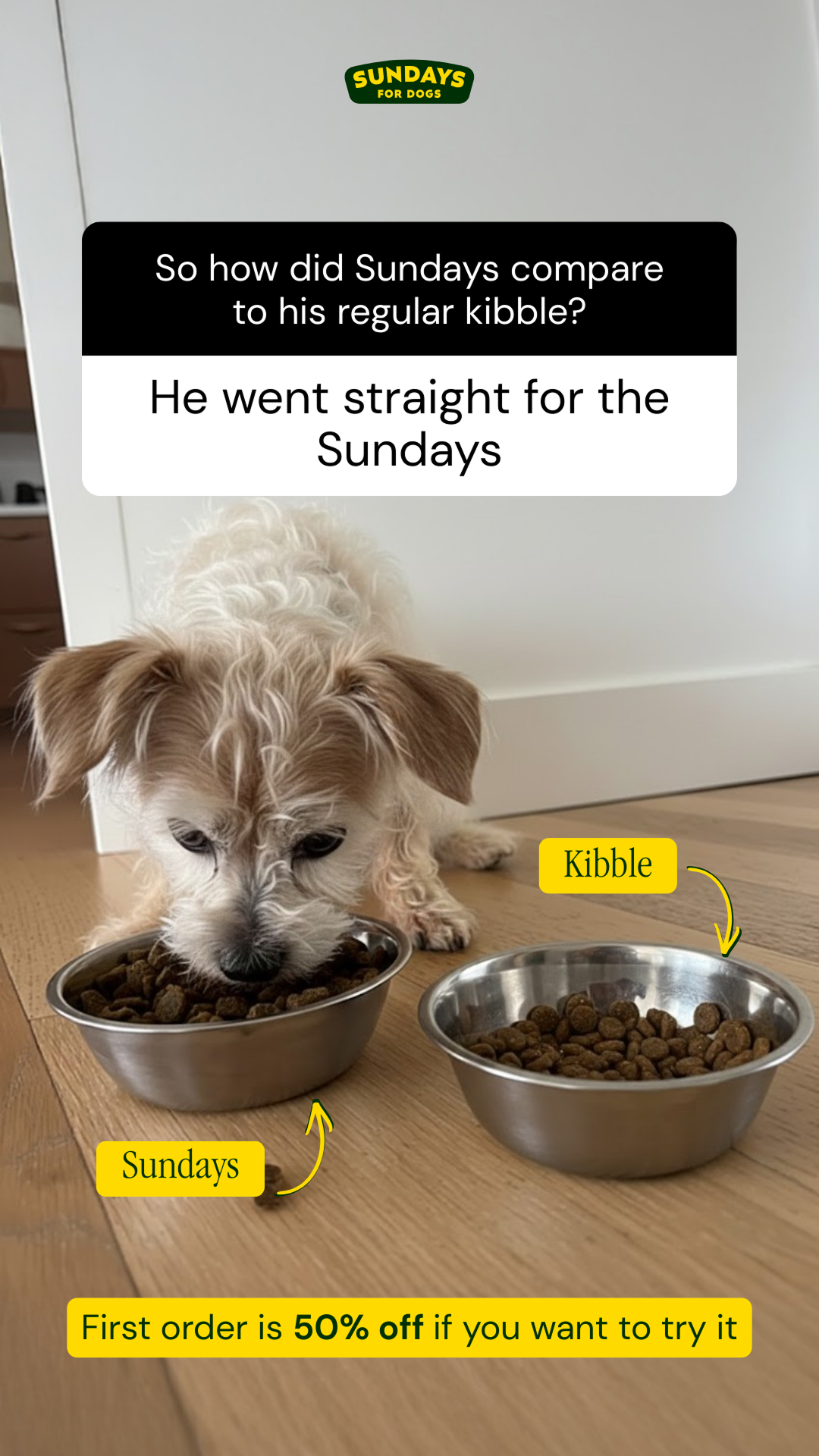 Sundays Facebook ad