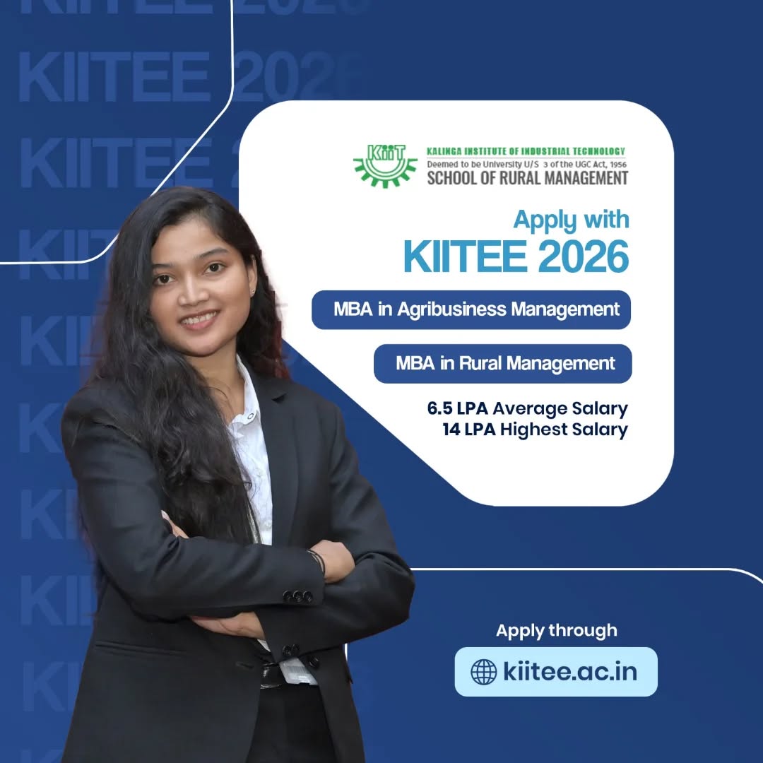 KIIT School of Rural Management Facebook ad: MBA at KIIT School of Rural Management