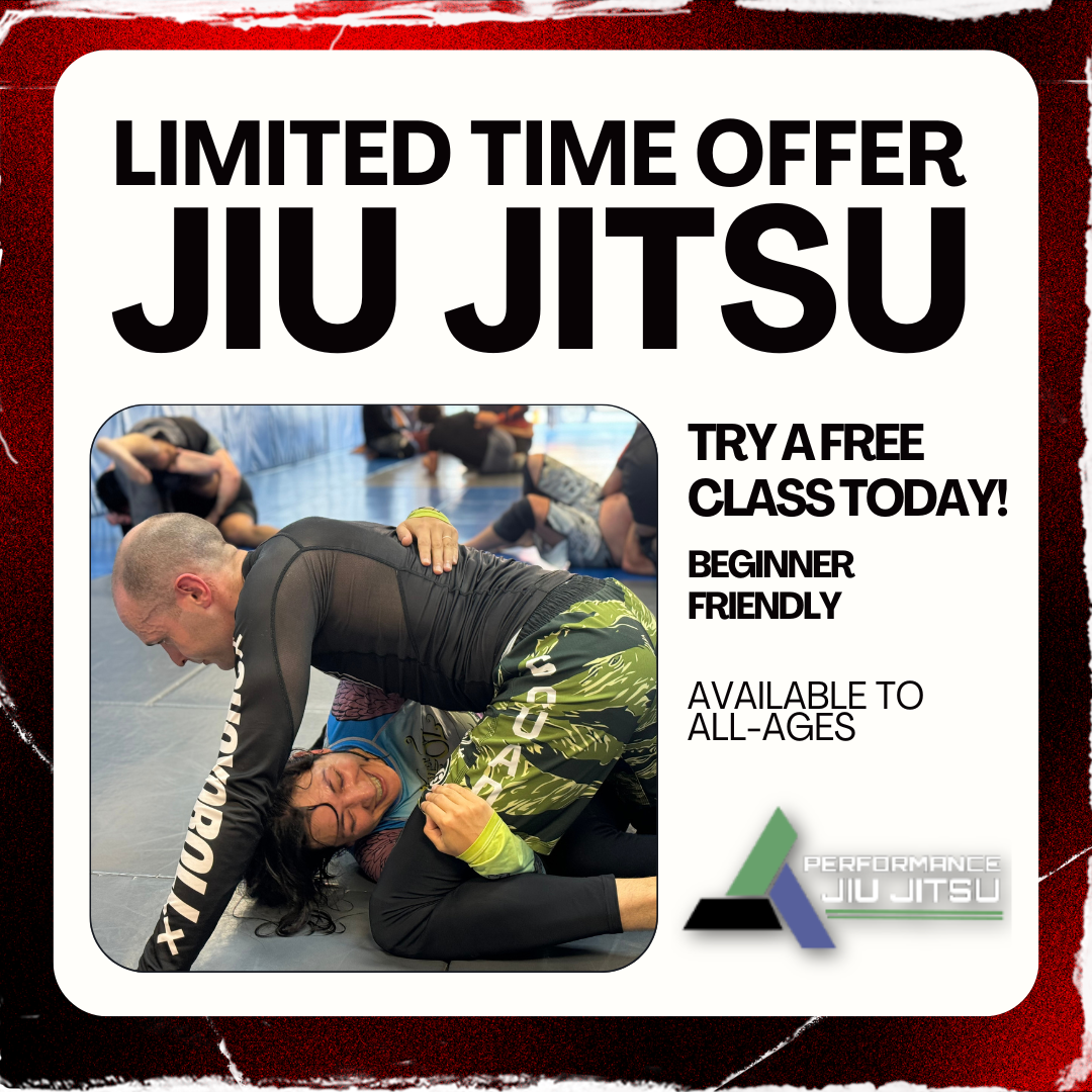 Performance Jiu-Jitsu Academy Facebook ad: Get Fit and Have Fun