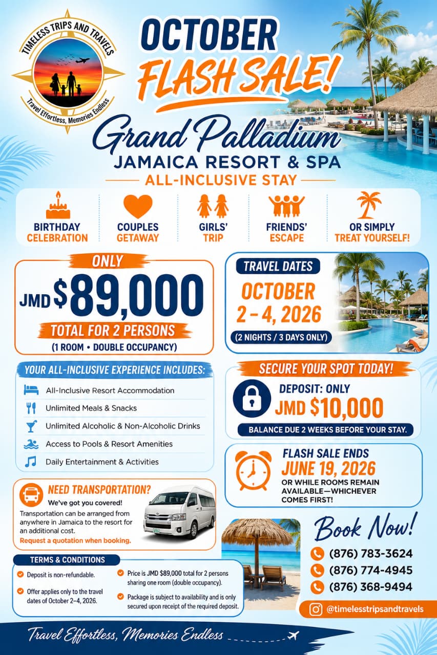 Timeless Trips and Travels Facebook ad: Timeless Travelers, don't miss this FLASH SALE!