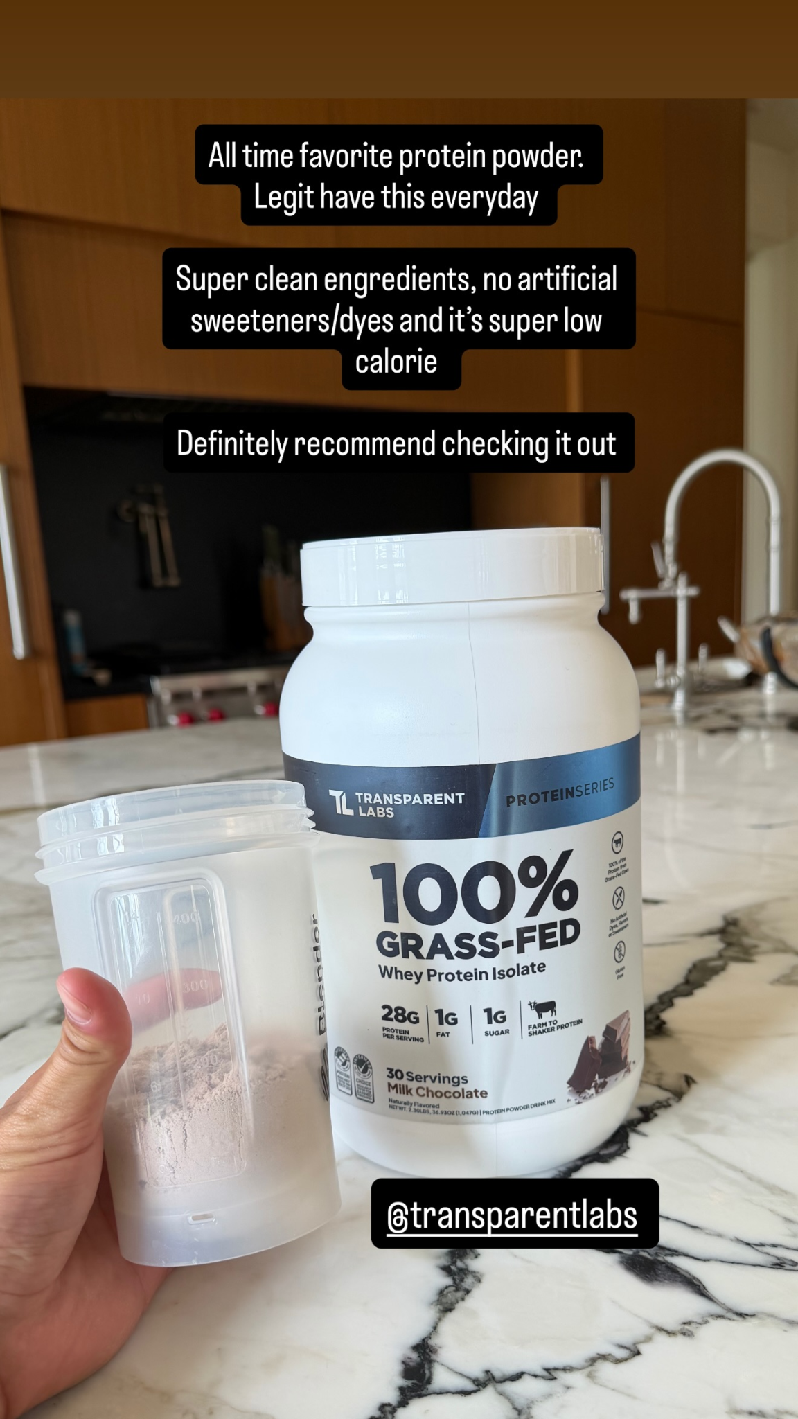 Transparent Labs Facebook ad