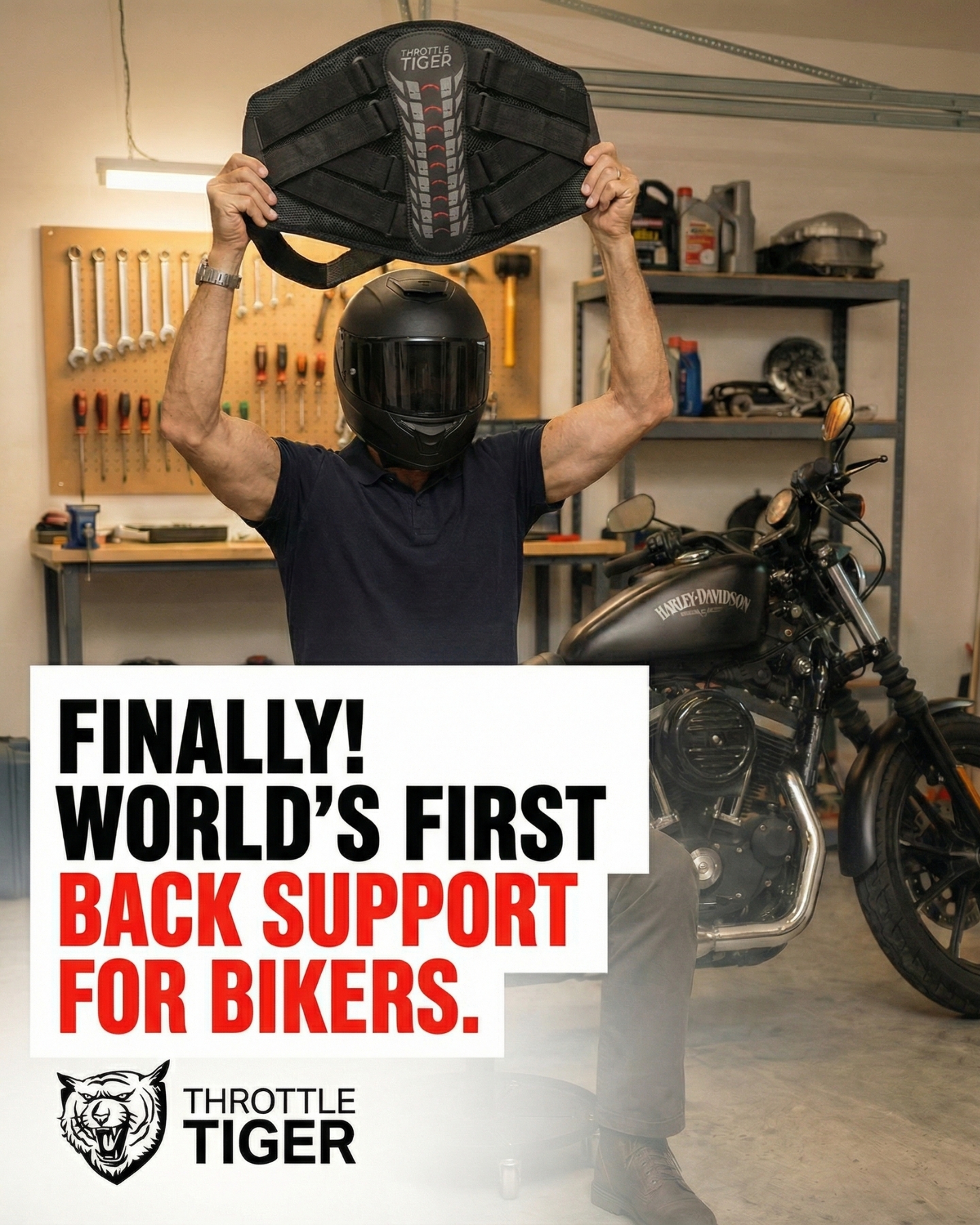 Throttle Tiger Facebook ad