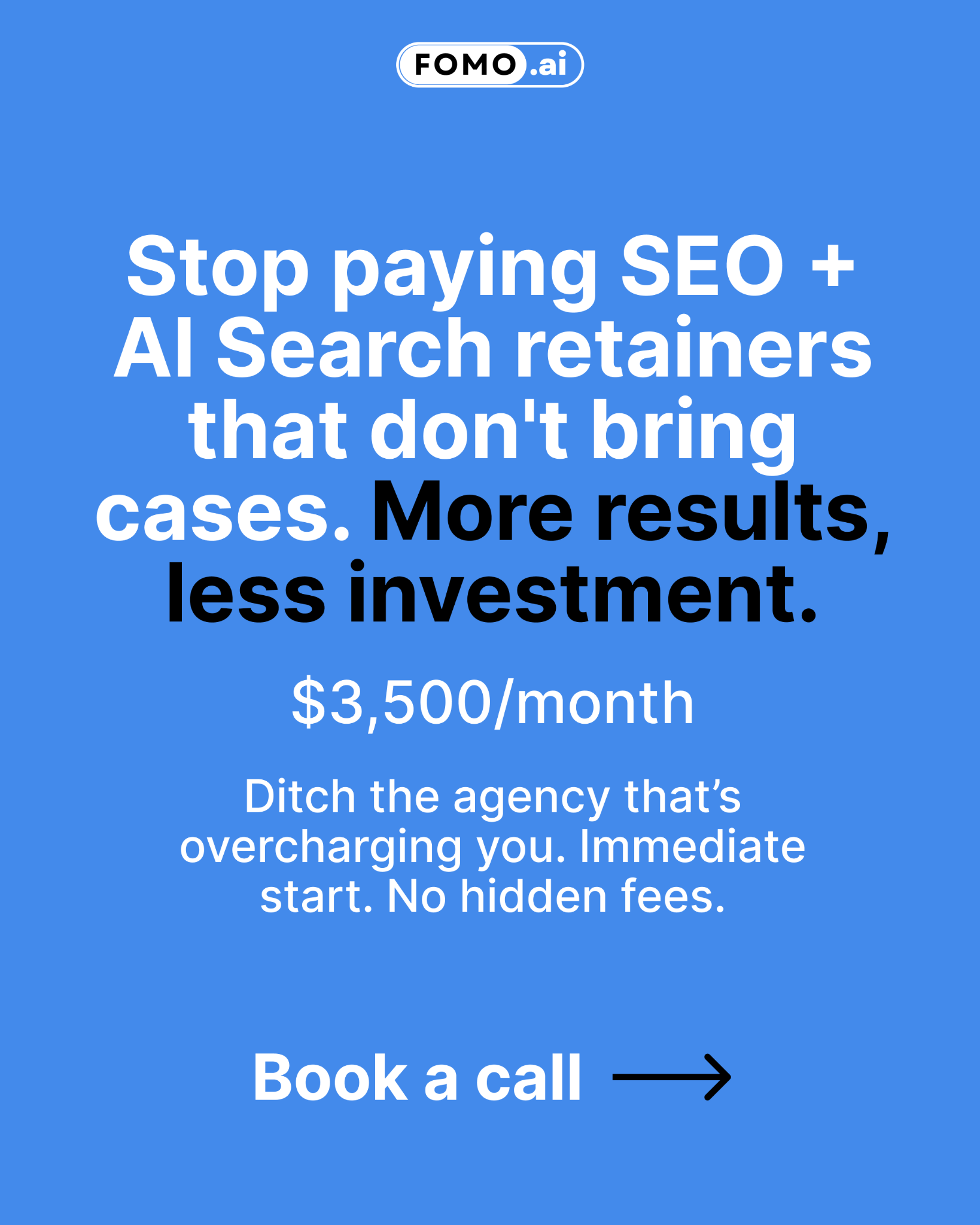 FOMO.ai Facebook ad