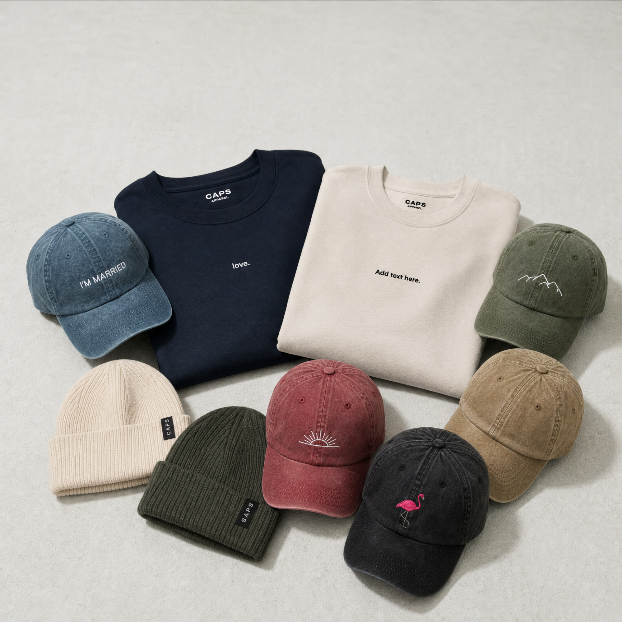 CAPS Apparel Facebook ad