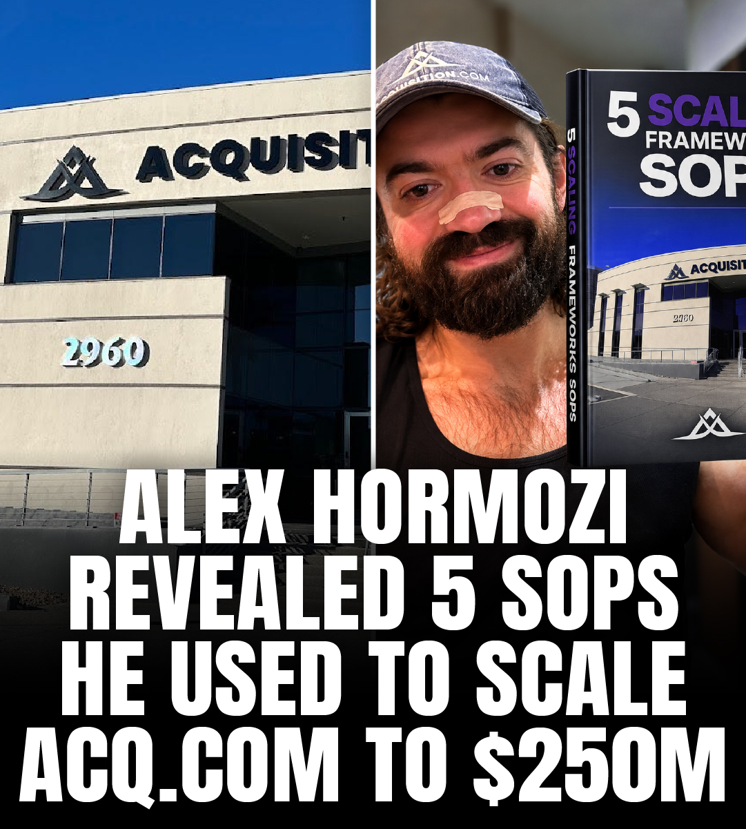 Alex Hormozi Facebook ad