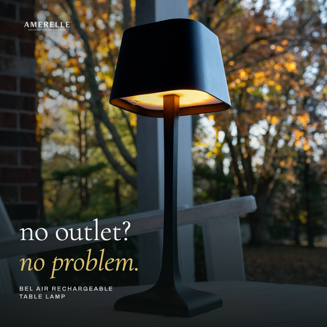 Amerelle Decor Facebook ad: 28+ Hours of Light, Anywhere You Want