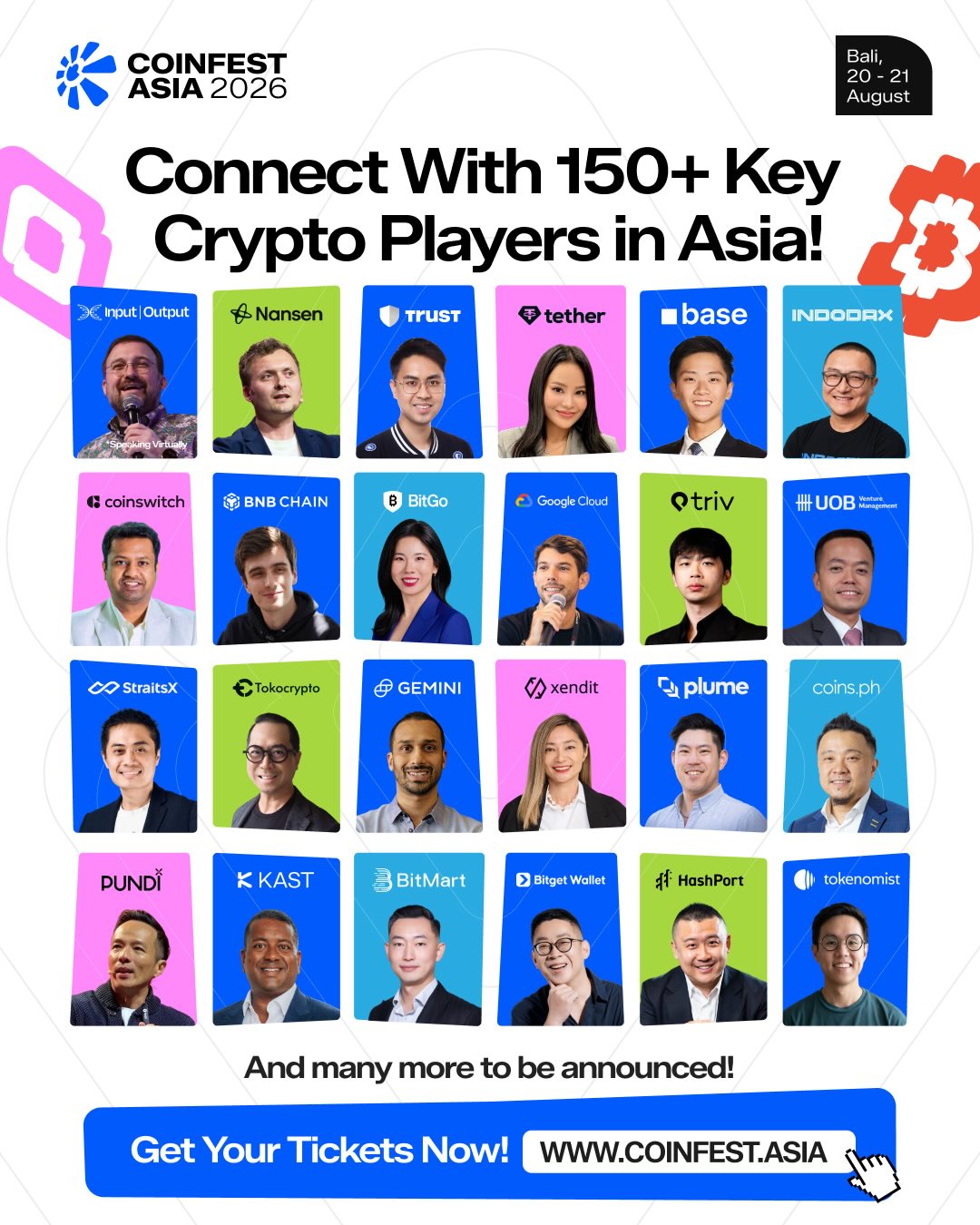 Coinfest Asia Facebook ad: Get ready to connect with 150+ key crypto…