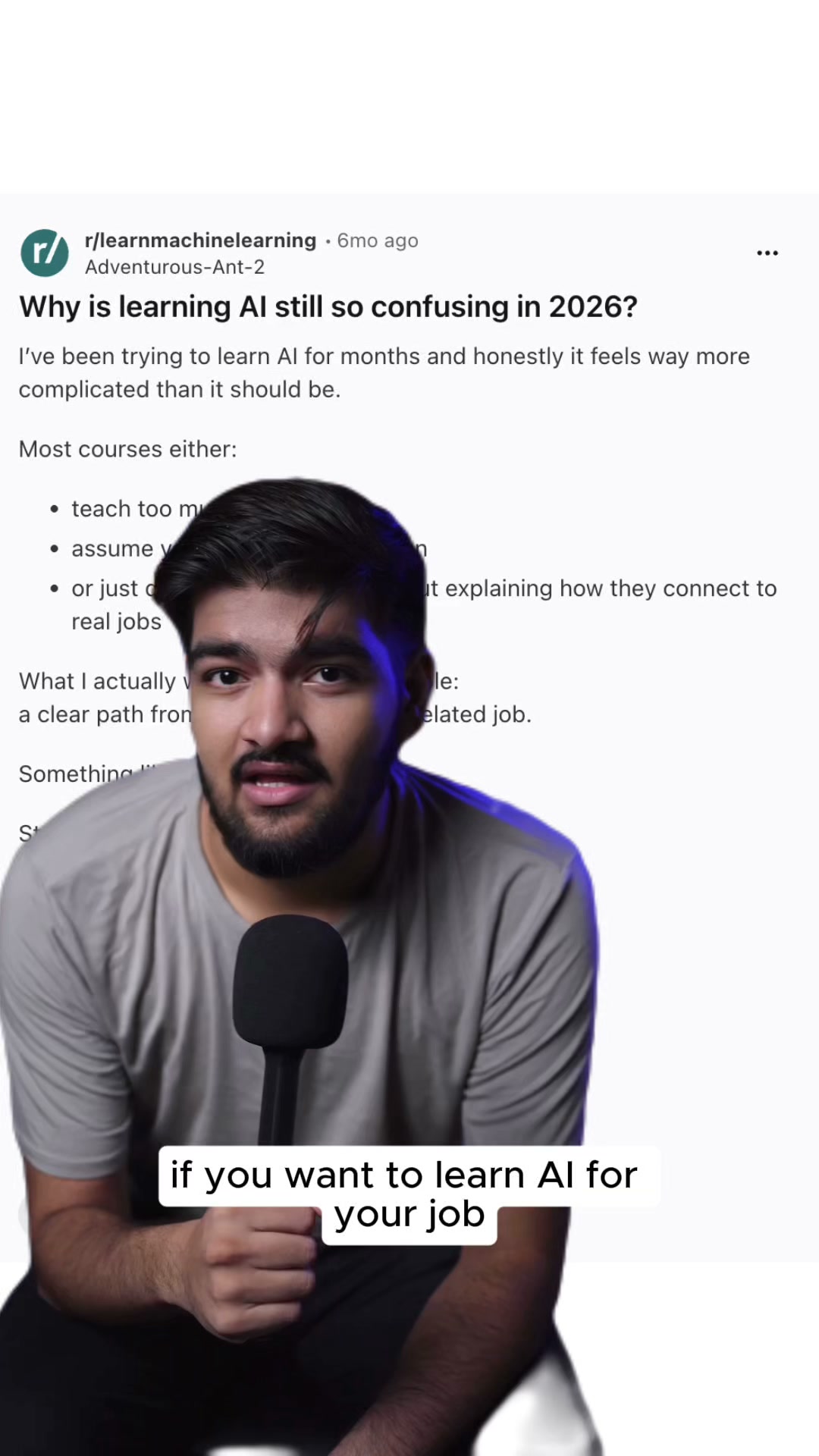 Zero To Mastery Facebook ad: Become Your Team’s Go-To AI Person