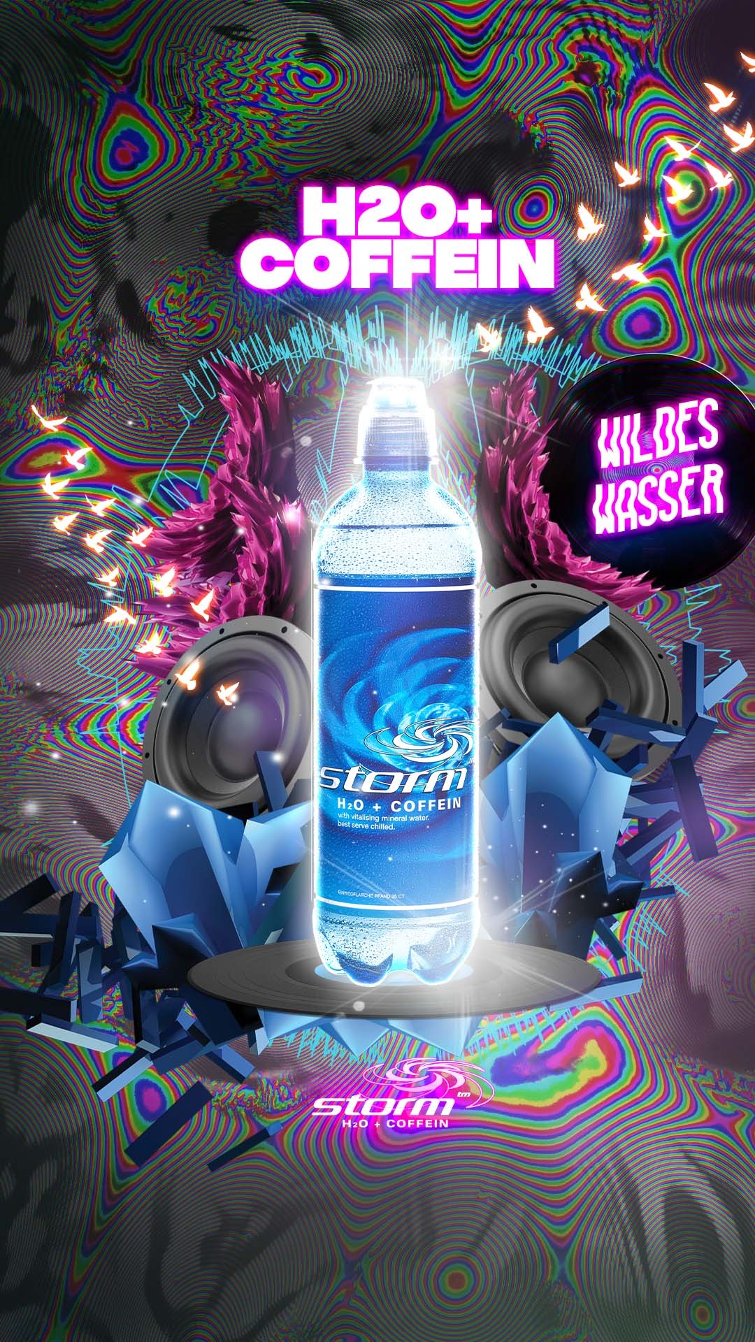 Storm H2O + COFFEIN Facebook ad from Jul 17, 2023