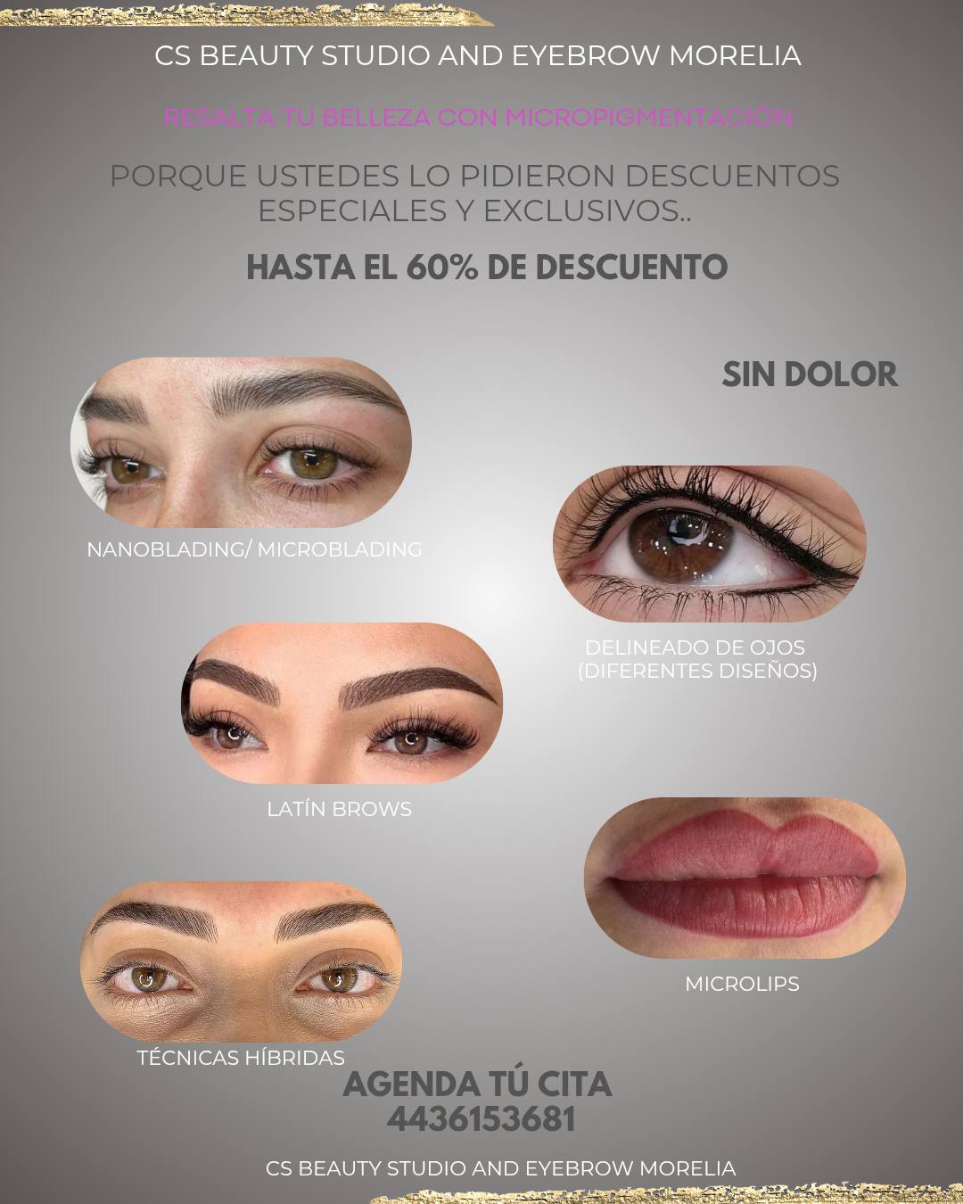 Cs beauty and nails Morelia Facebook ad: CS BEAUTY STUDIO AND EYEBROW