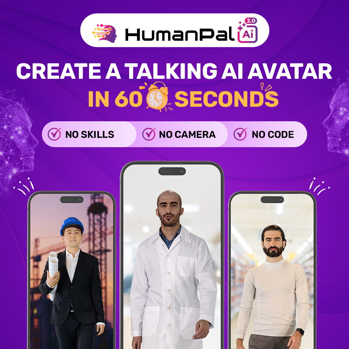 HumanPal Facebook ad