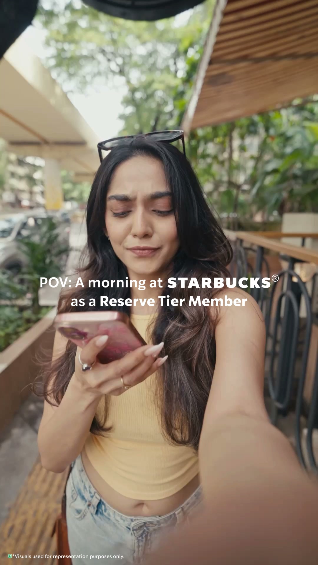 Starbucks India Facebook ad: Keep reaching for the Stars and make every…