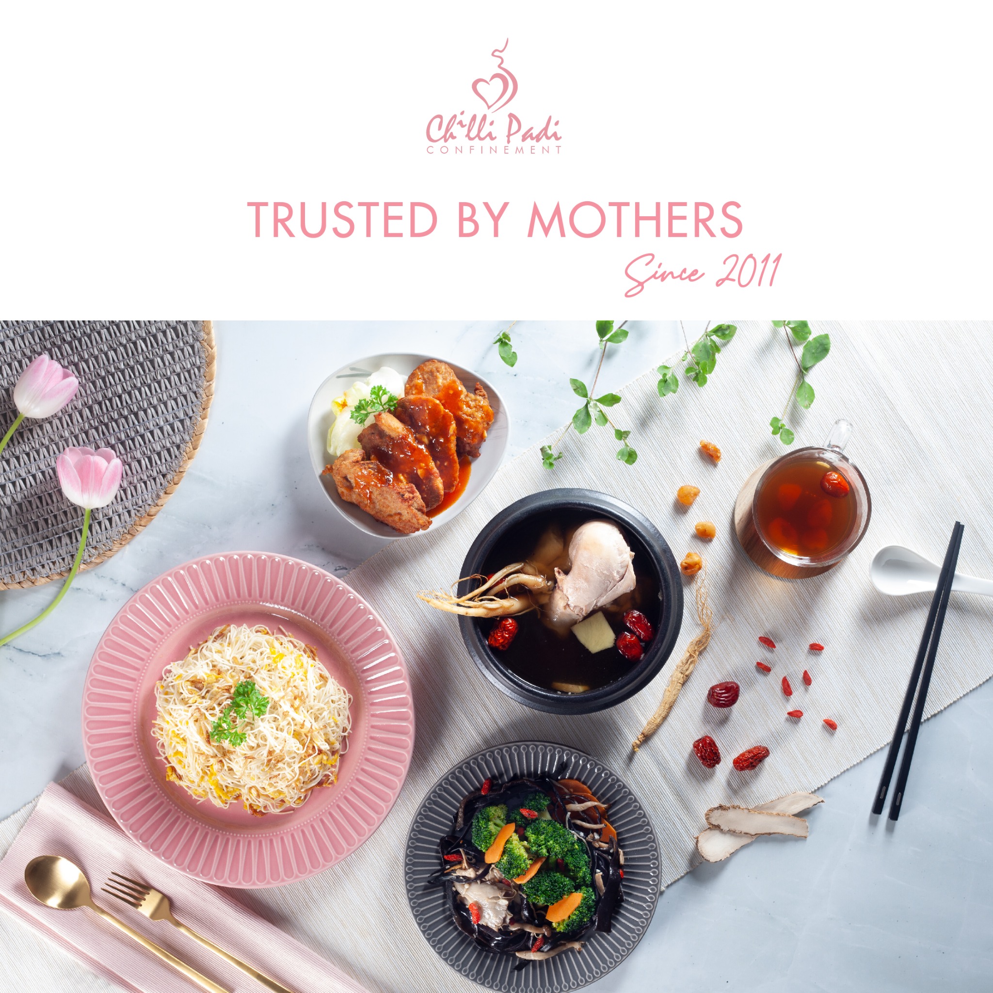 Chilli Padi Confinement Catering Facebook ad: Save BIG with Chilli Padi Confinement Catering.