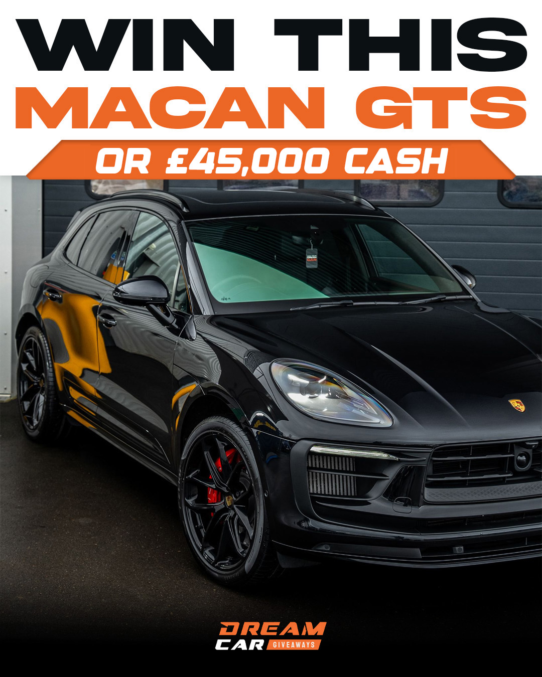Dream Car Giveaways Facebook ad
