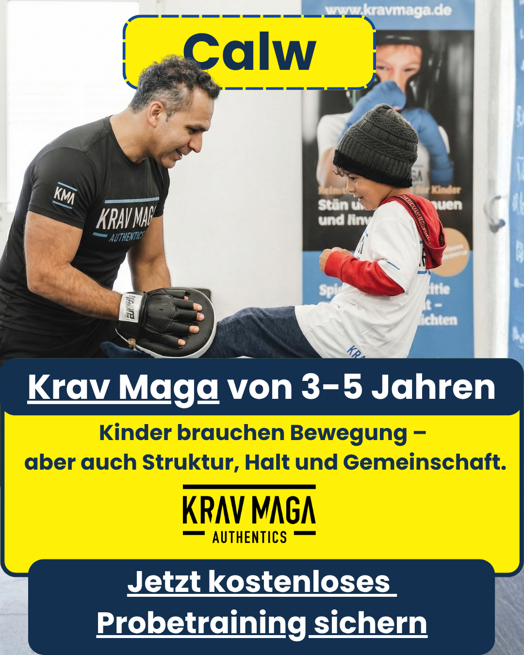 KRAV MAGA Authentics - Self Defence Academy Facebook ad