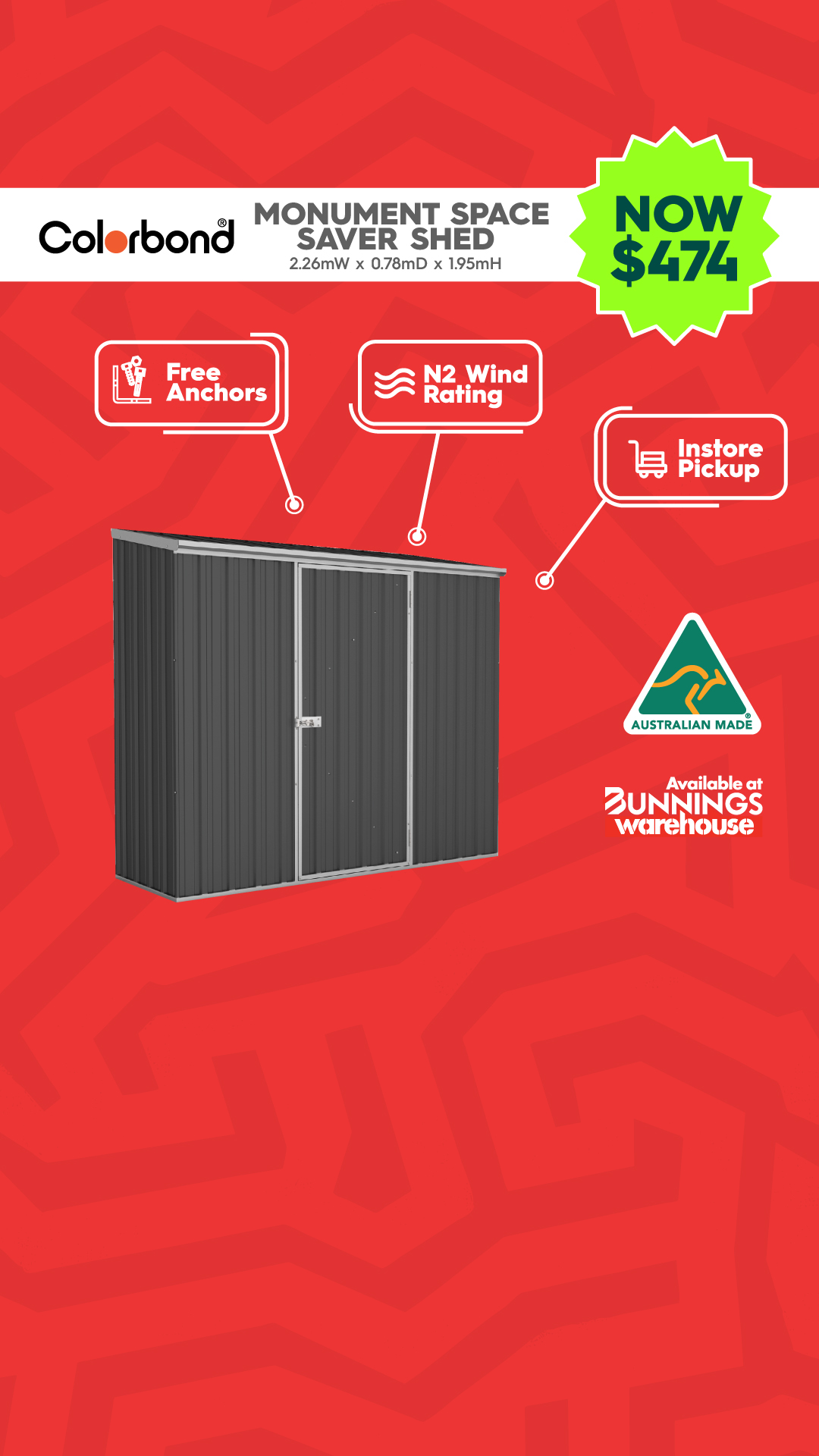 Absco Sheds Facebook ad