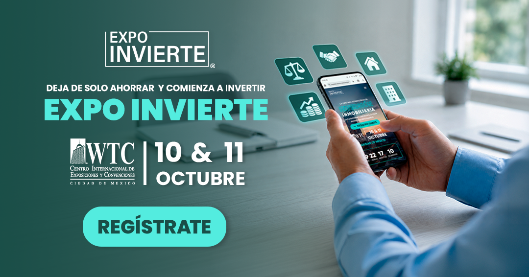 Expo Invierte Facebook ad from Jul 8, 2026
