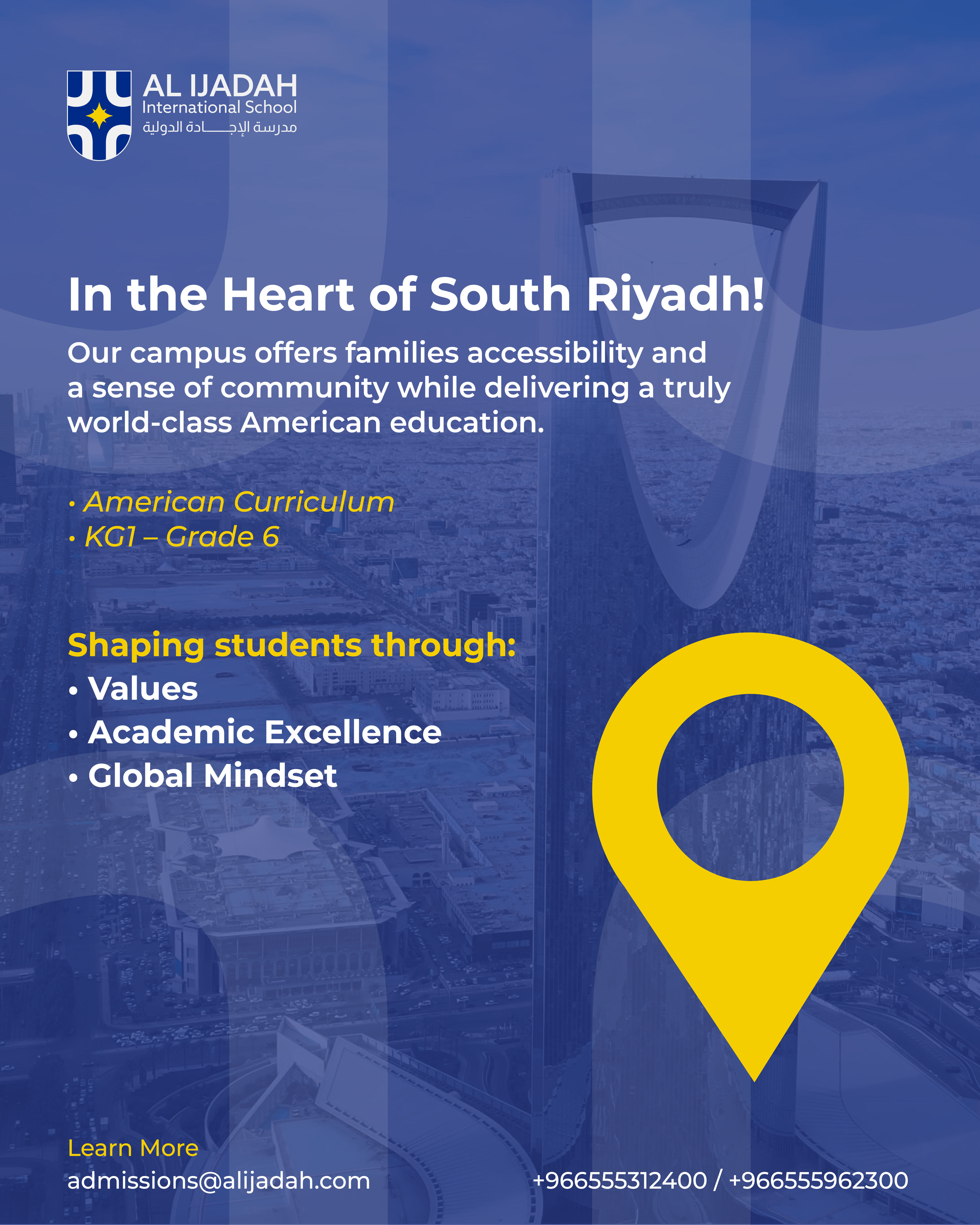 Al Ijadah International School Facebook ad: Al Ijadah International School - Riyadh