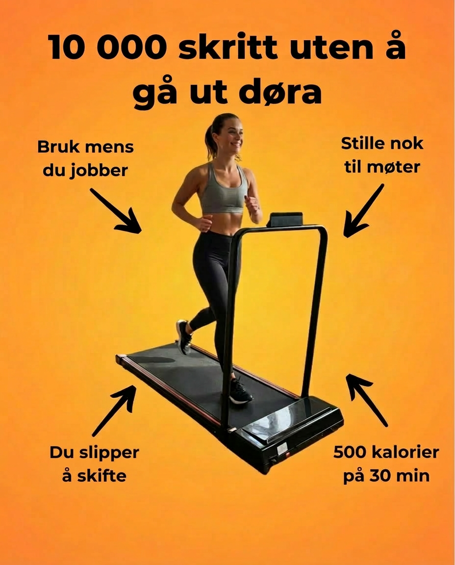 AVA Beauty Facebook ad: Kampanje: Spar 53 % på hjemmetredemølle