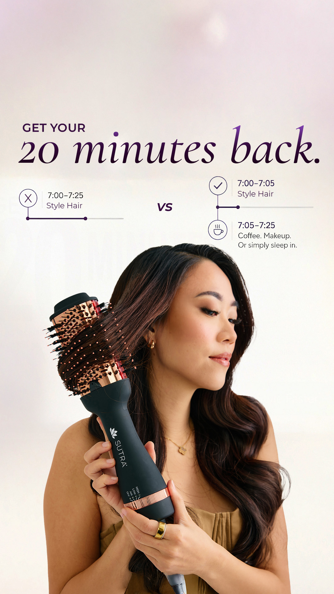 Sutra Beauty Facebook ad: IR Infrared Blowout Brush
