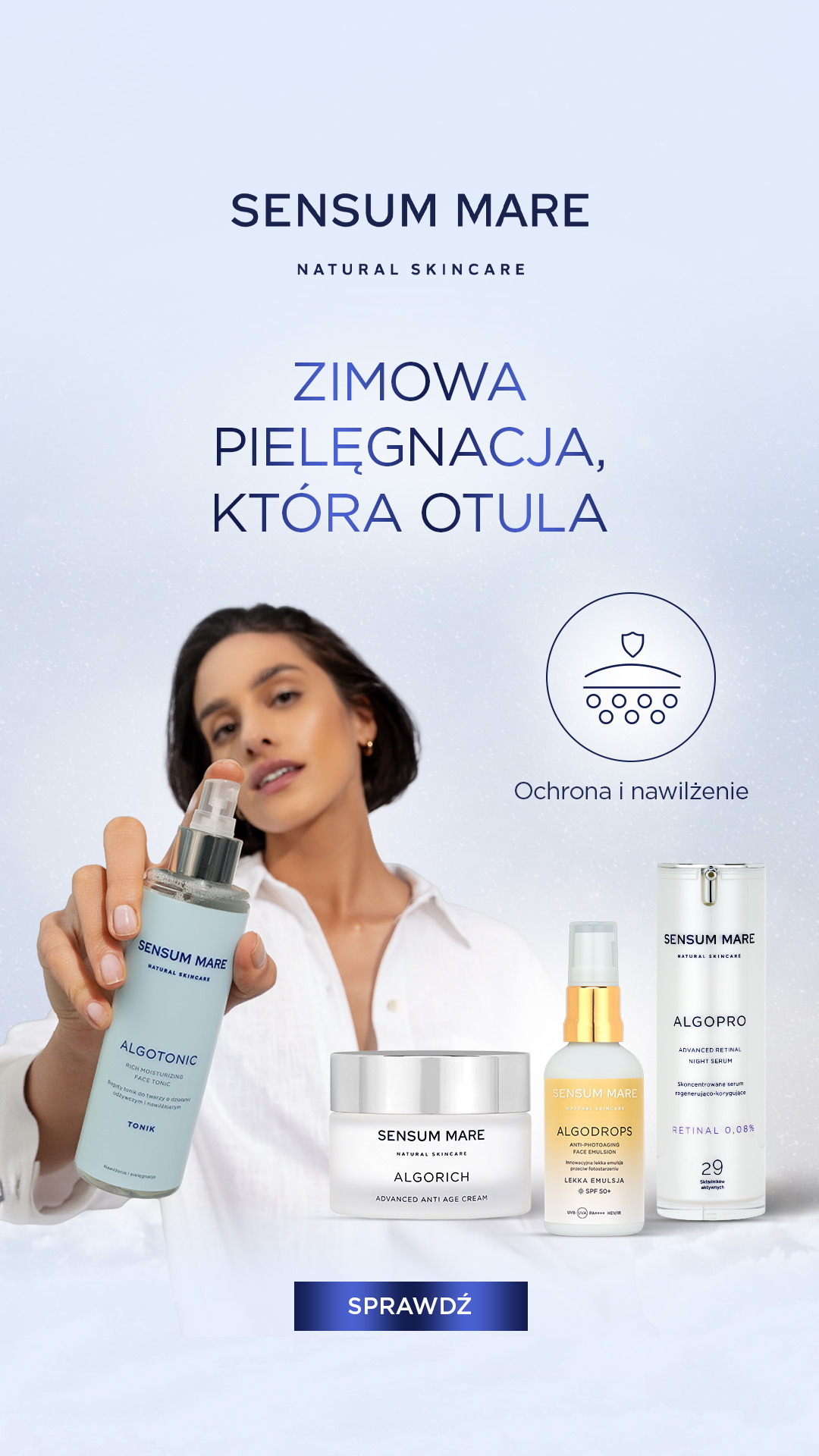 Sensum Mare Natural Skincare Facebook ad