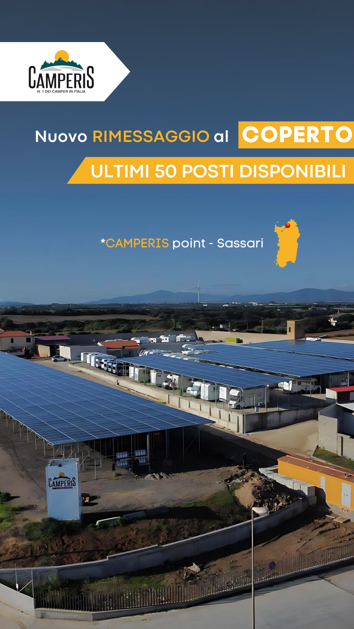 CAMPERIS Facebook ad