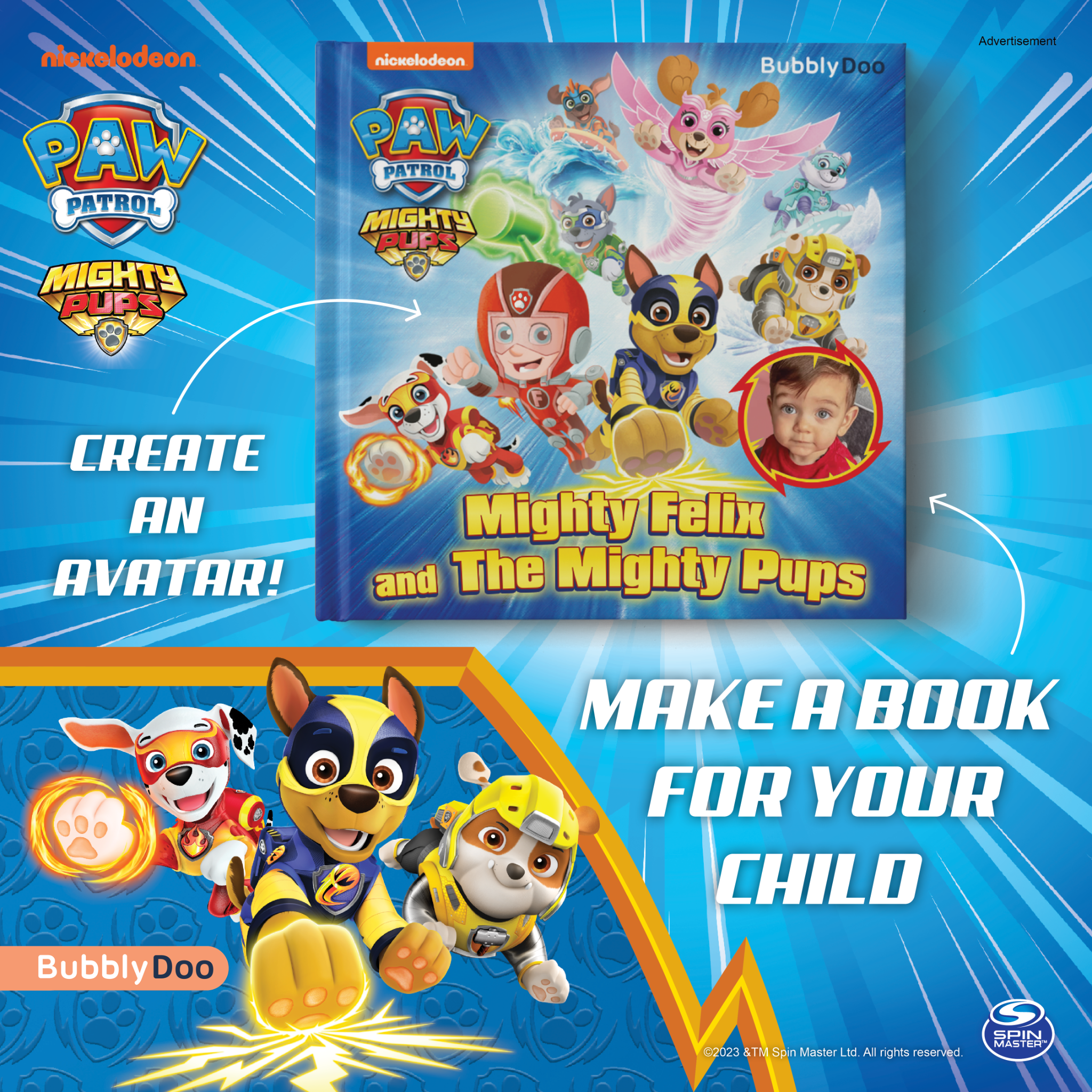 BubblyDoo Books Facebook ad