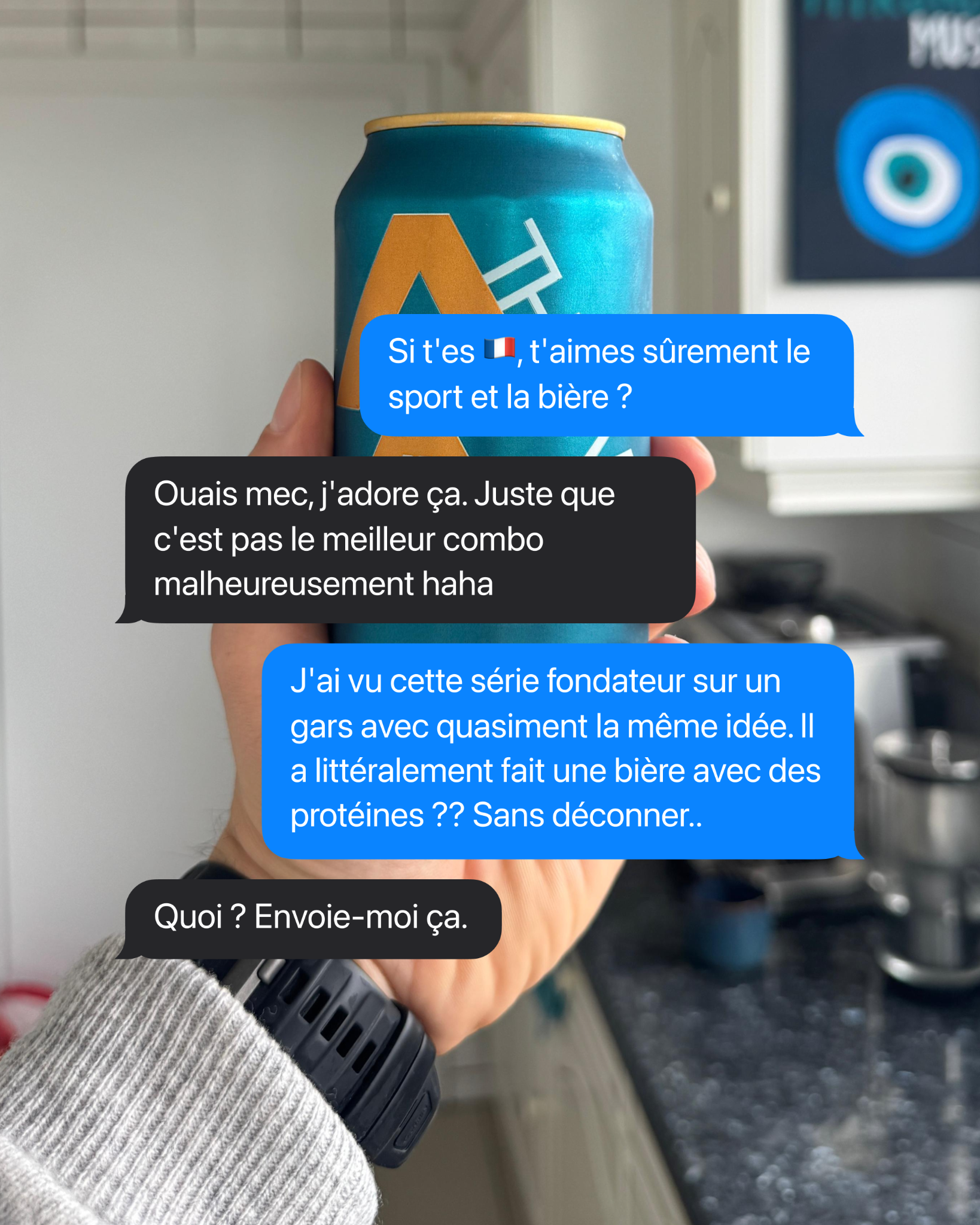 Thrive Beer Facebook ad