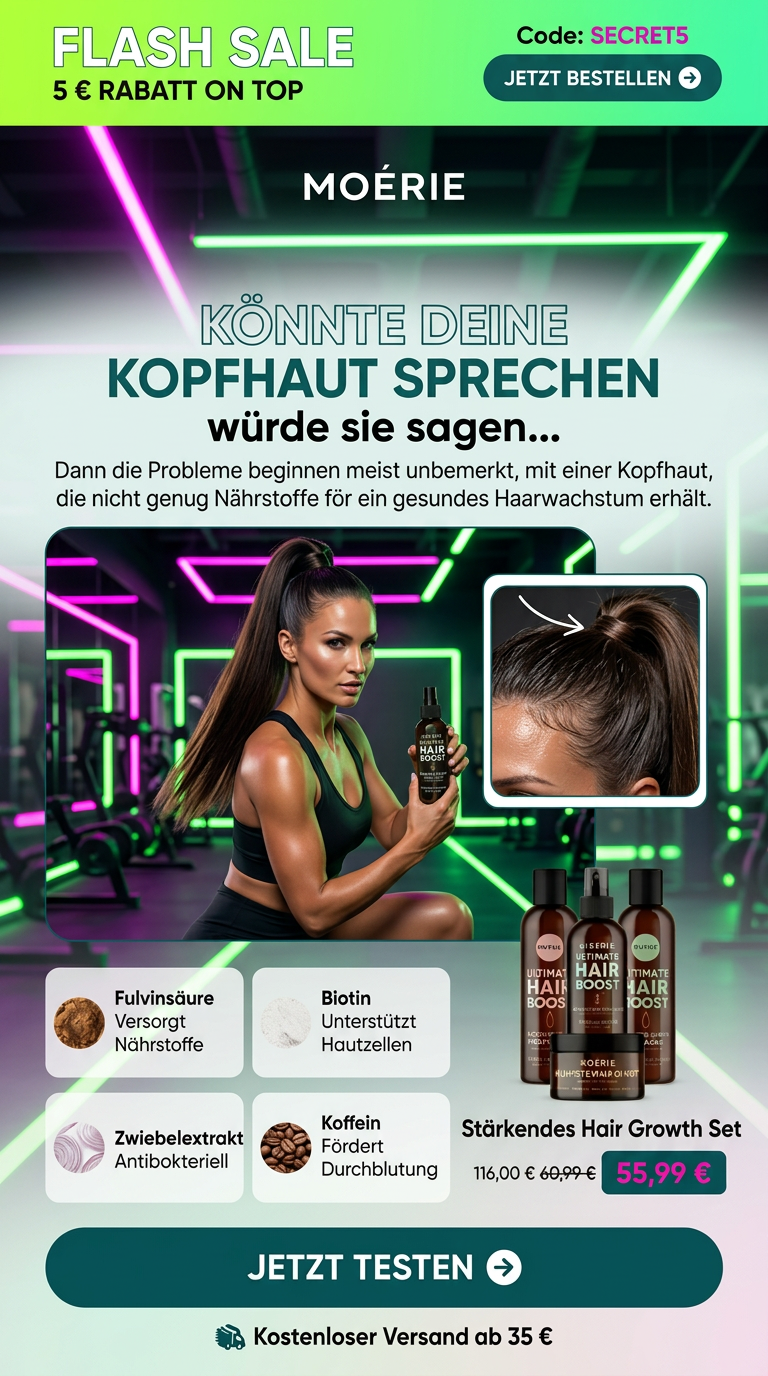 Brigitte Haare Facebook ad