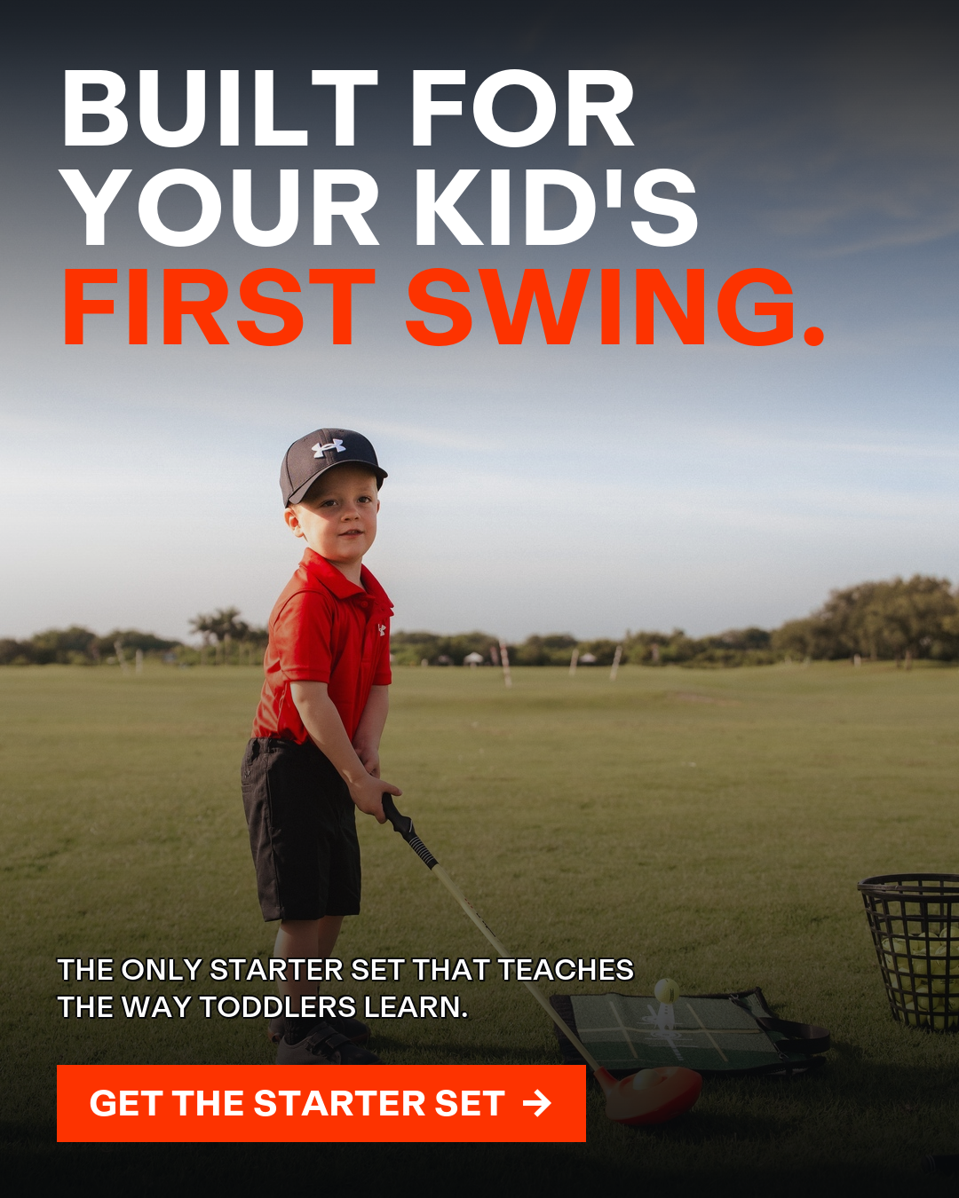 Performance Golf Facebook ad