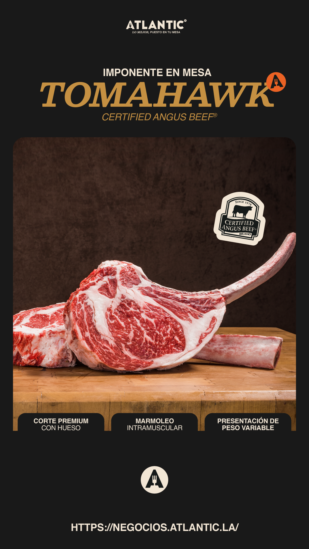 AtlanticFoods Facebook ad from Mar 12, 2026