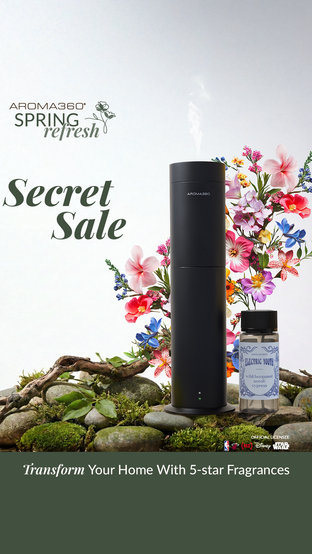 Aroma360 Facebook ad