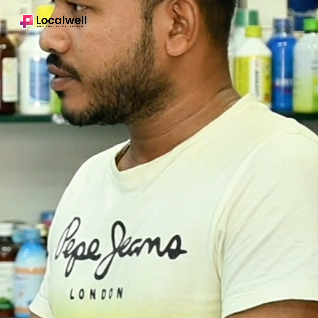 LocalWell - Pharmacy, Medical Shop GST Billing App Facebook ad from Aug 24, 2026