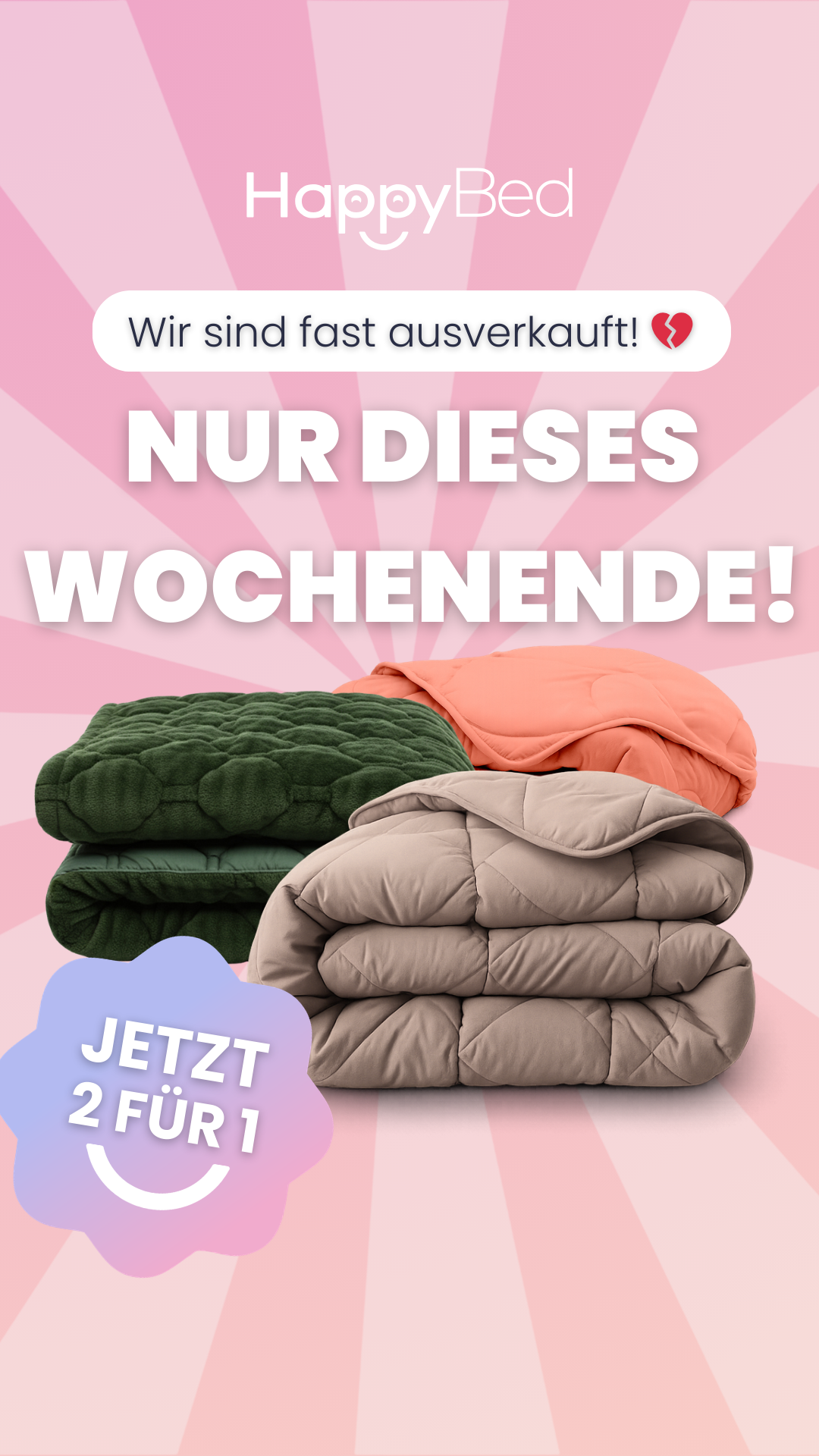 Thehappybed.de Facebook ad