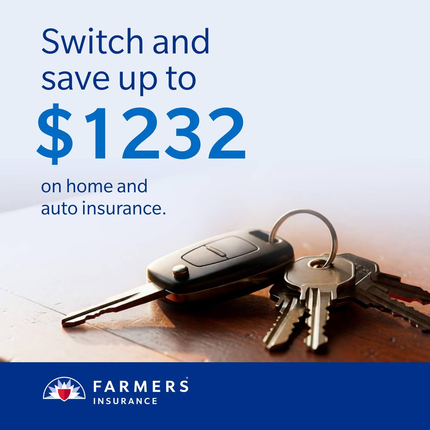 Farmers Insurance Facebook ad