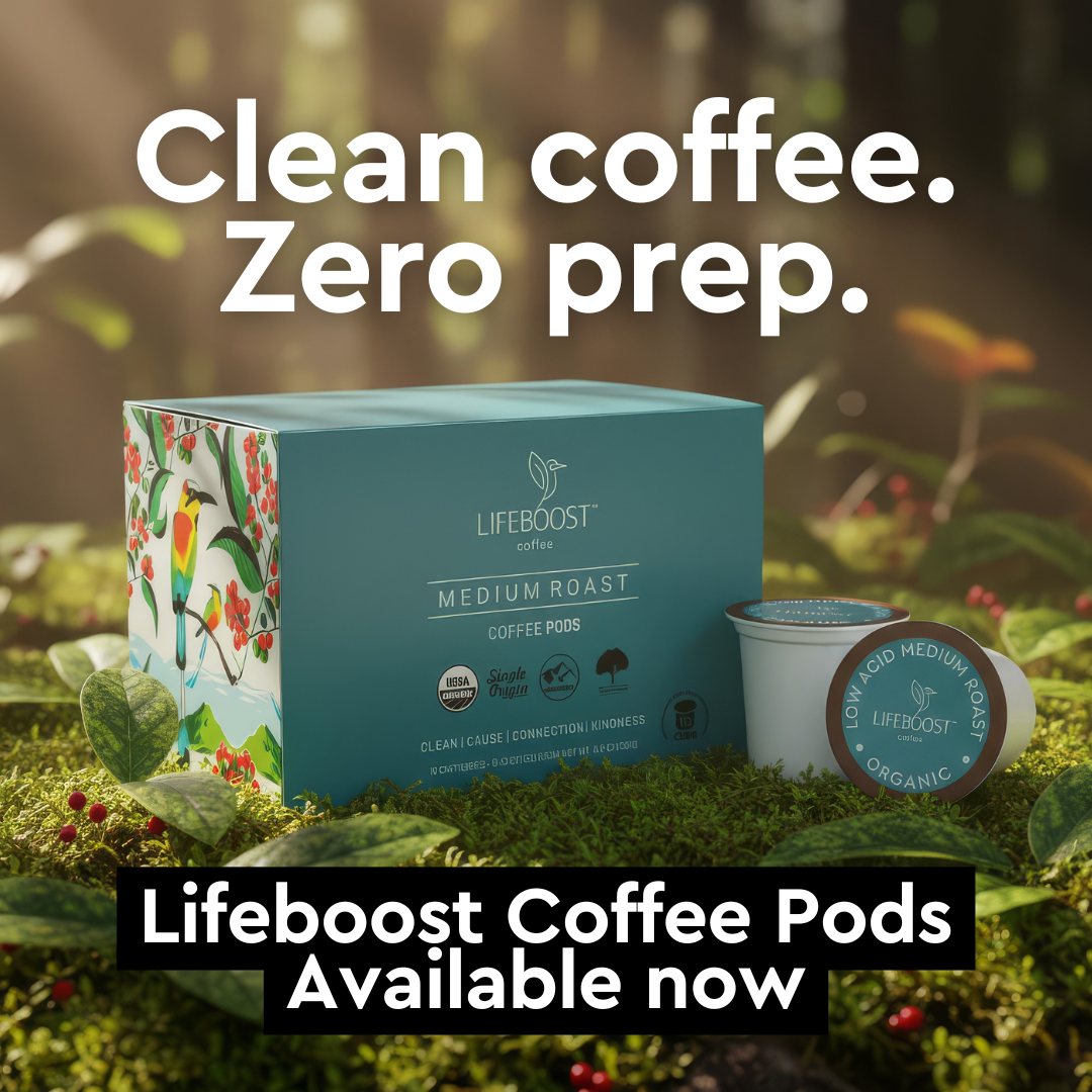 Lifeboost Coffee Facebook ad