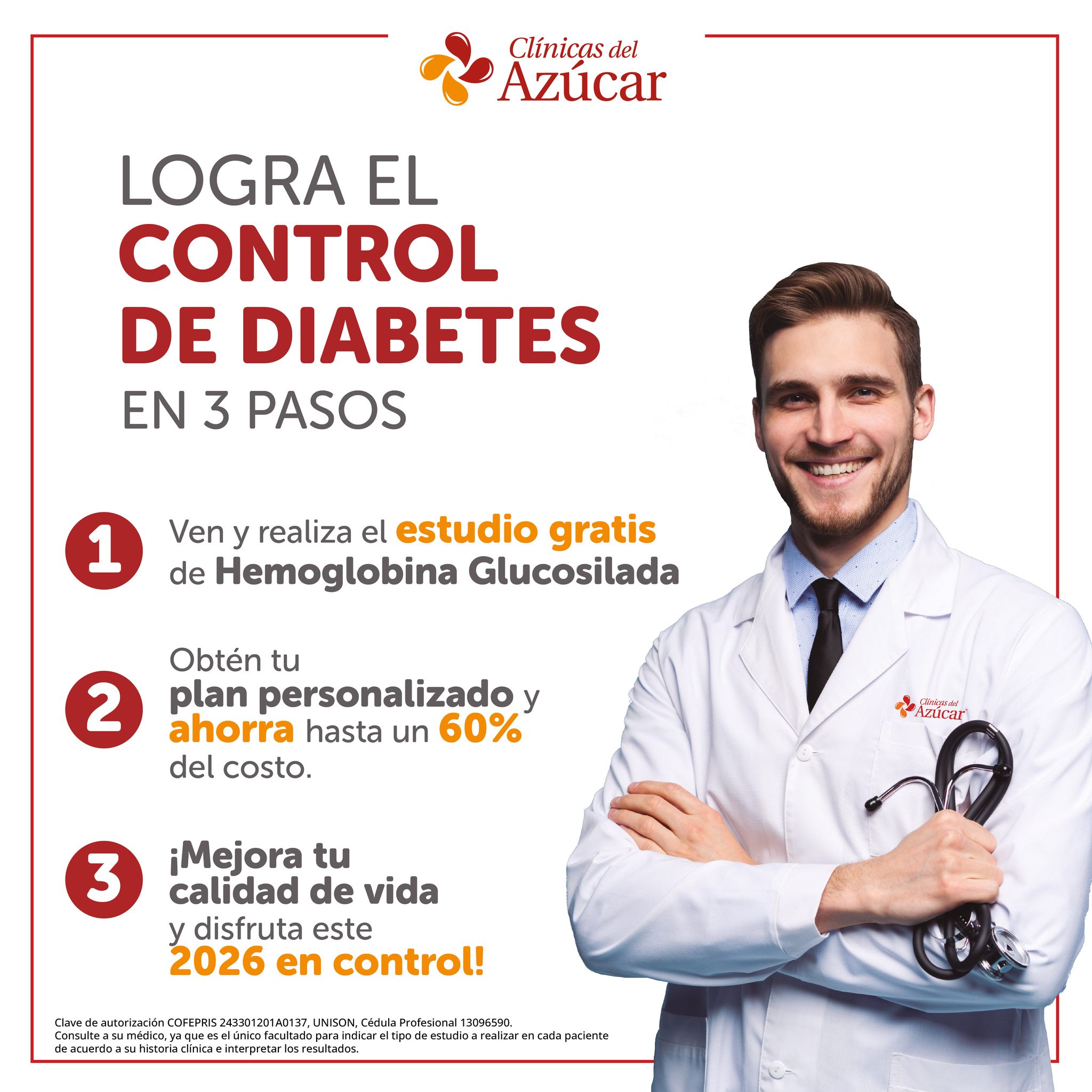 Clínicas del Azúcar Facebook ad